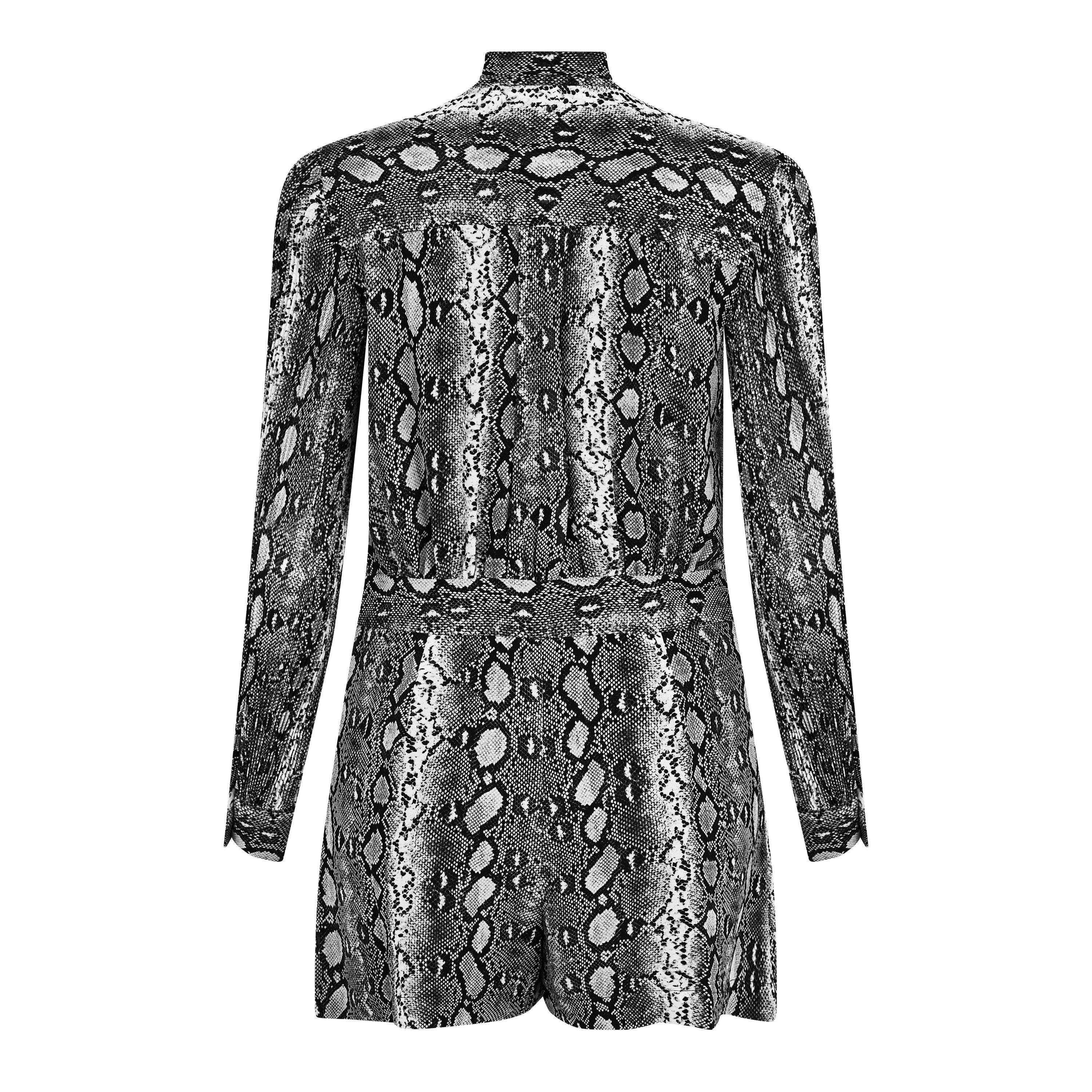 BLACK - MICHAEL Michael Kors - Adder Romper - 7