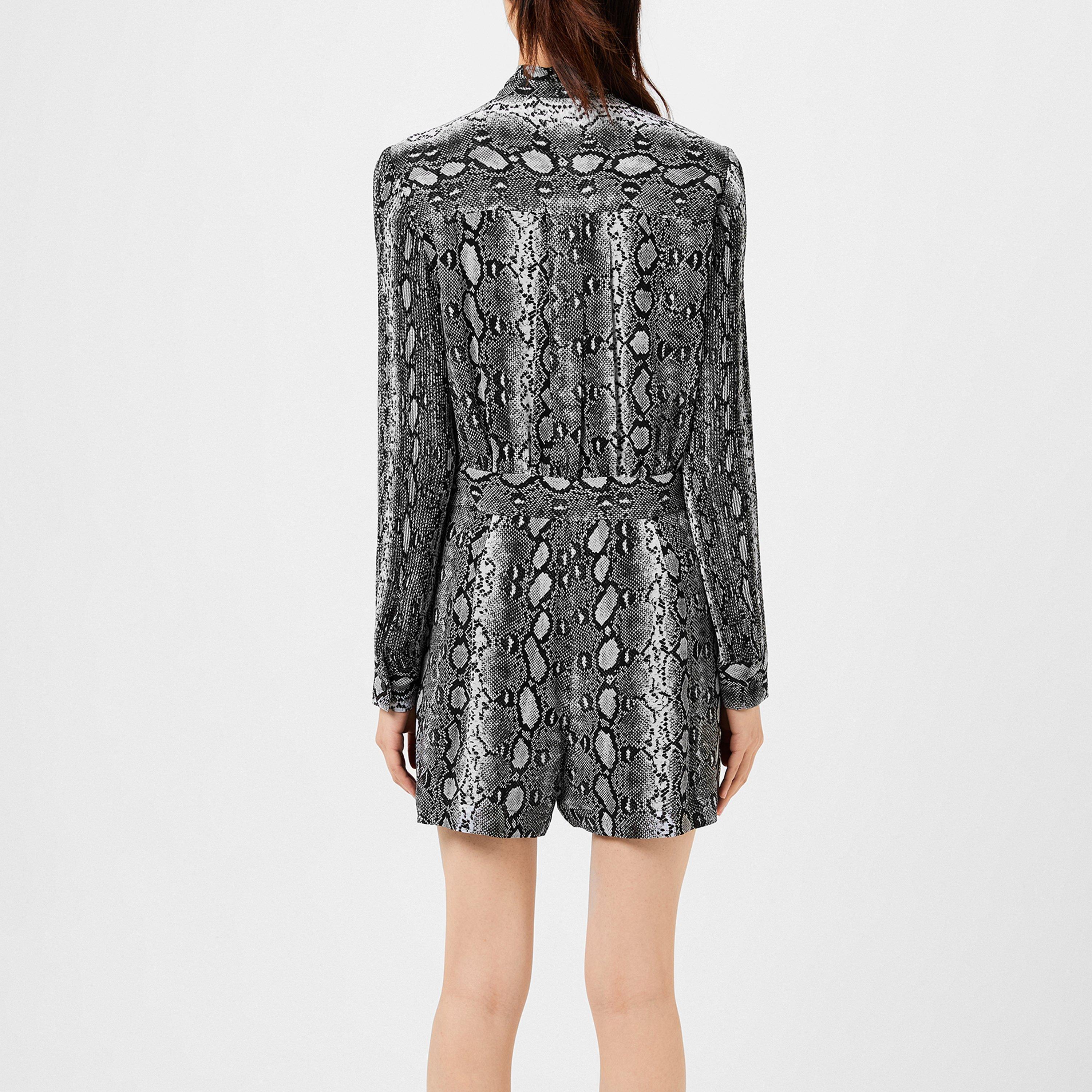 BLACK - MICHAEL Michael Kors - Adder Romper - 3