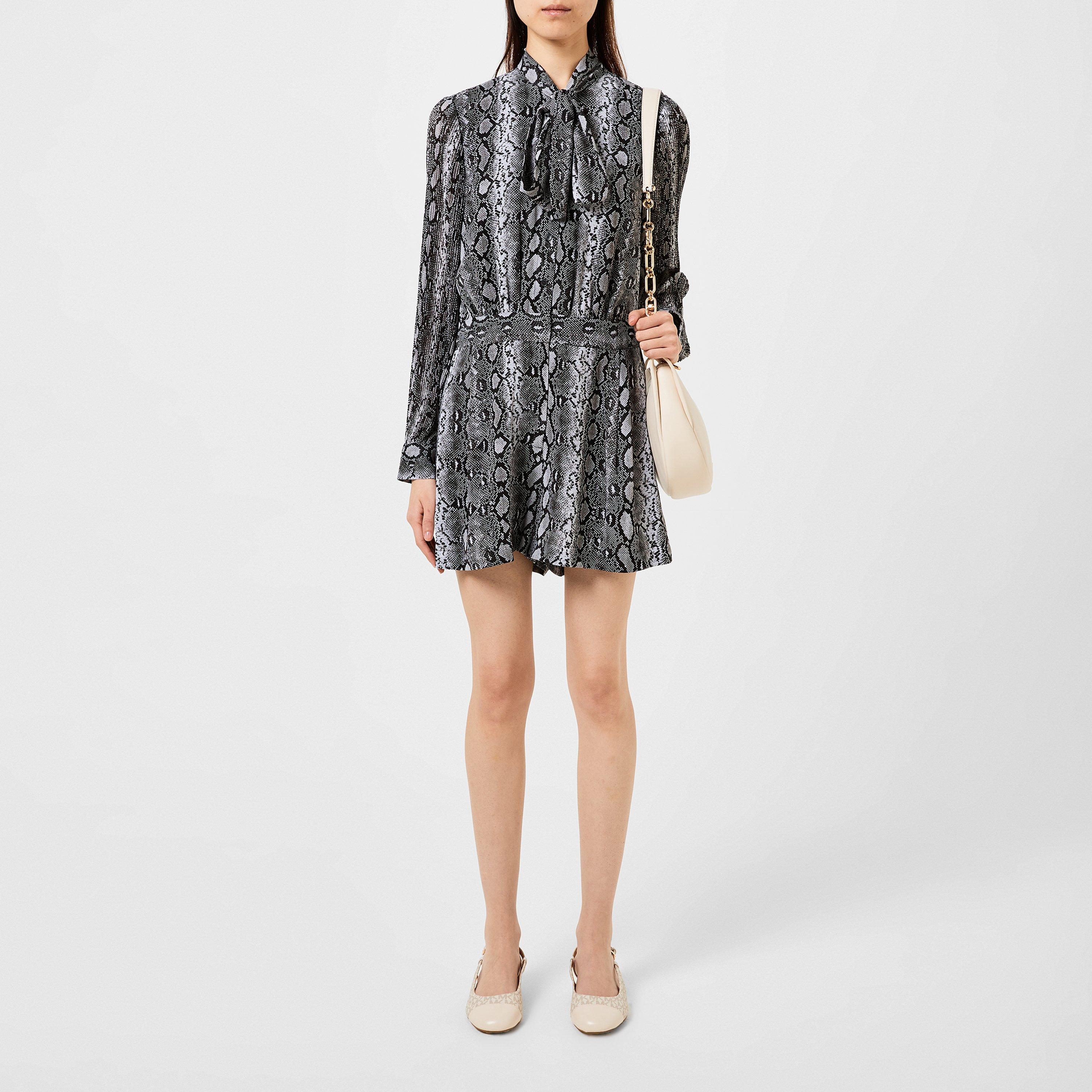 BLACK - MICHAEL Michael Kors - Adder Romper - 4