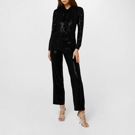 MICHAEL Michael Kors Pinstripe Jumpsuit