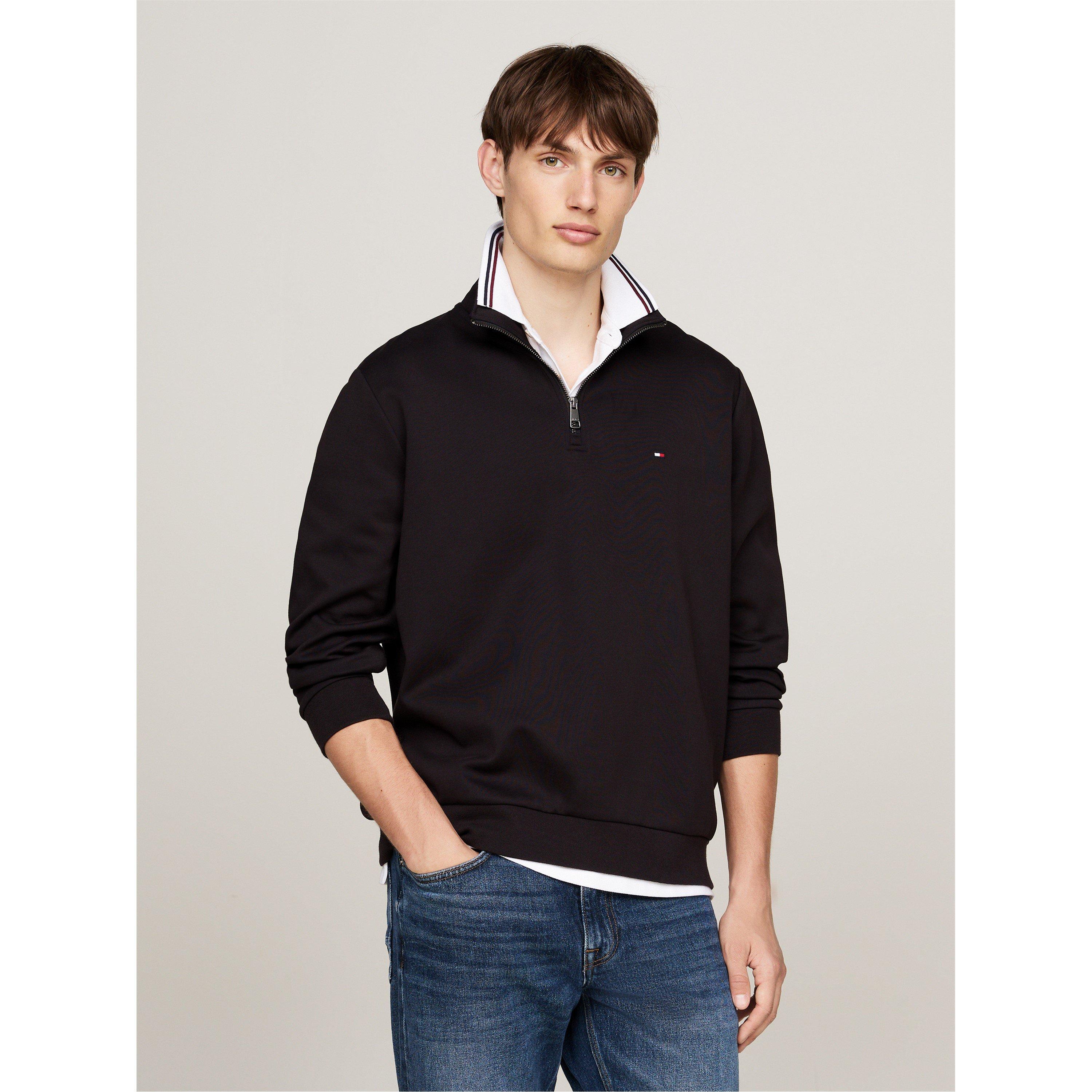 Black BDS - Tommy Hilfiger - ESSENTIAL INTECHNO quarter ZIP - 2