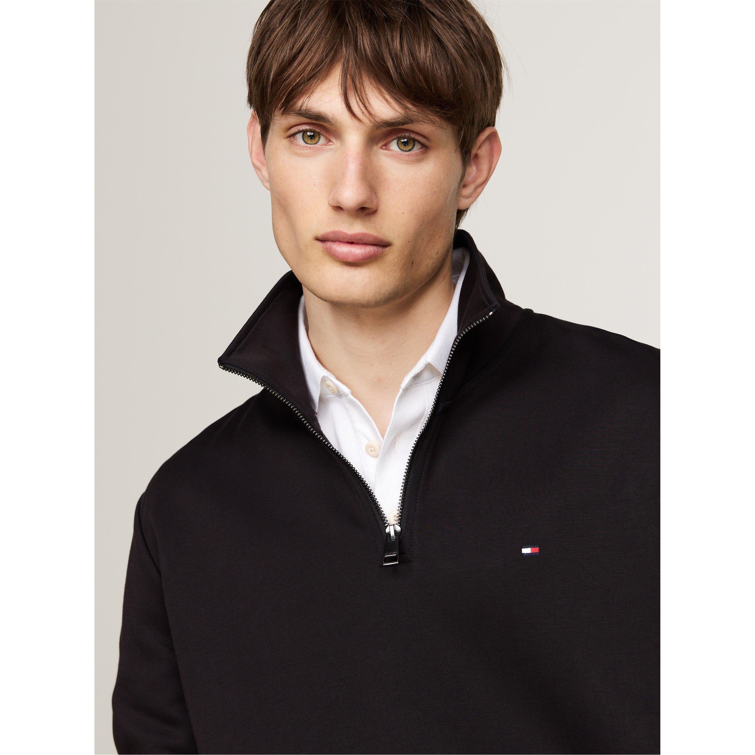 Black BDS - Tommy Hilfiger - ESSENTIAL INTECHNO quarter ZIP - 5