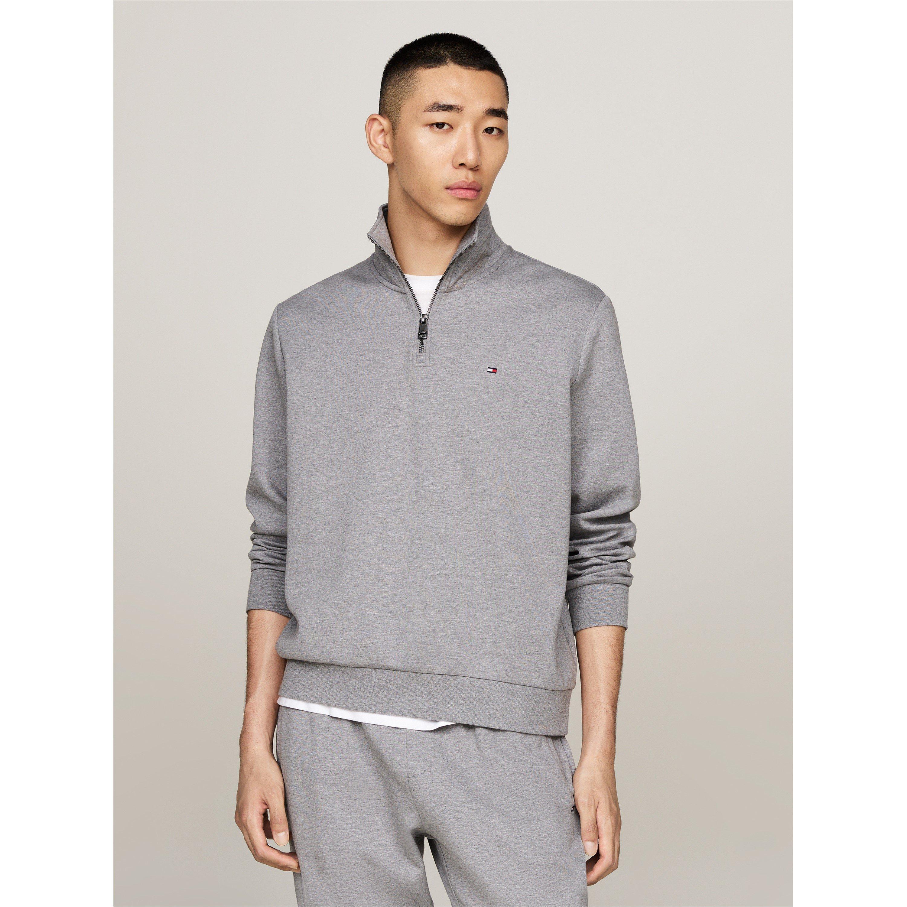Medium Grey P91 - Tommy Hilfiger - ESSENTIAL INTECHNO 1/4 ZIP - 2