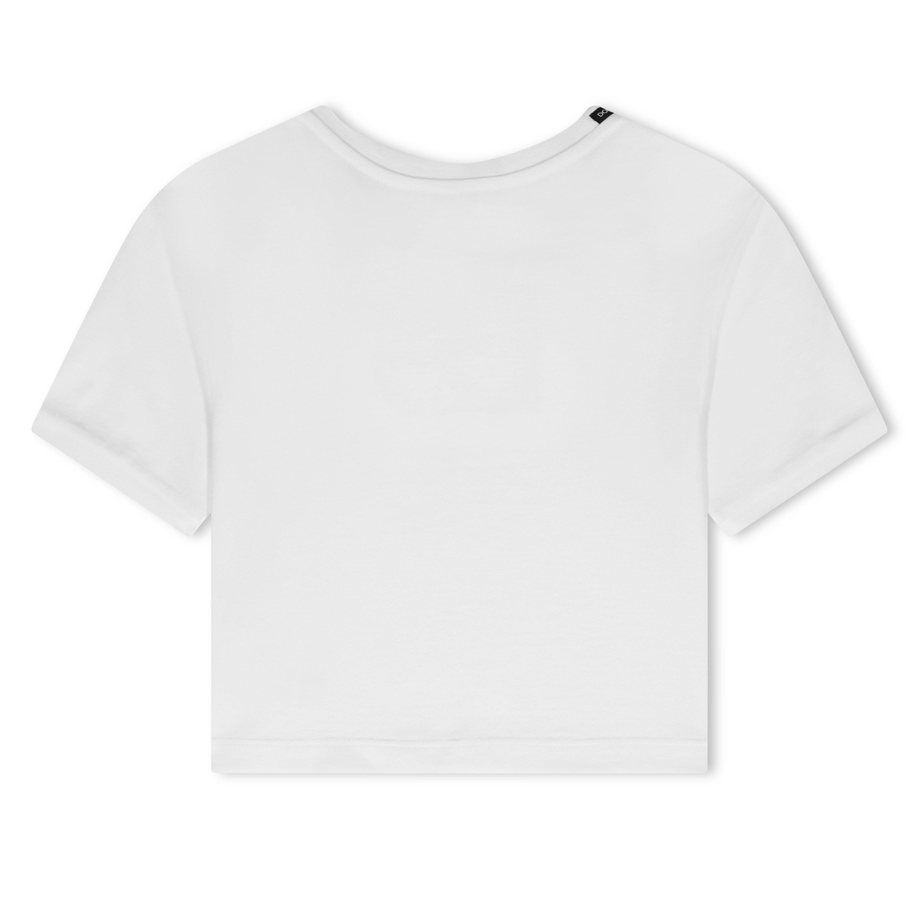 White W0800 - Dolce and Gabbana - Logo T-Shirt Juniors - 2