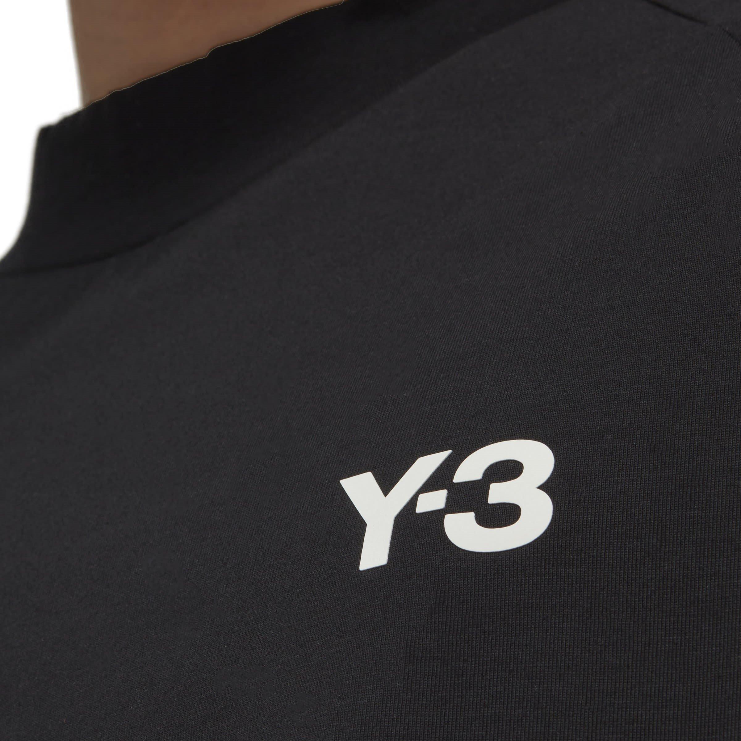 Black/Off White - Y3 - 3-Stripes T-Shirt - 7