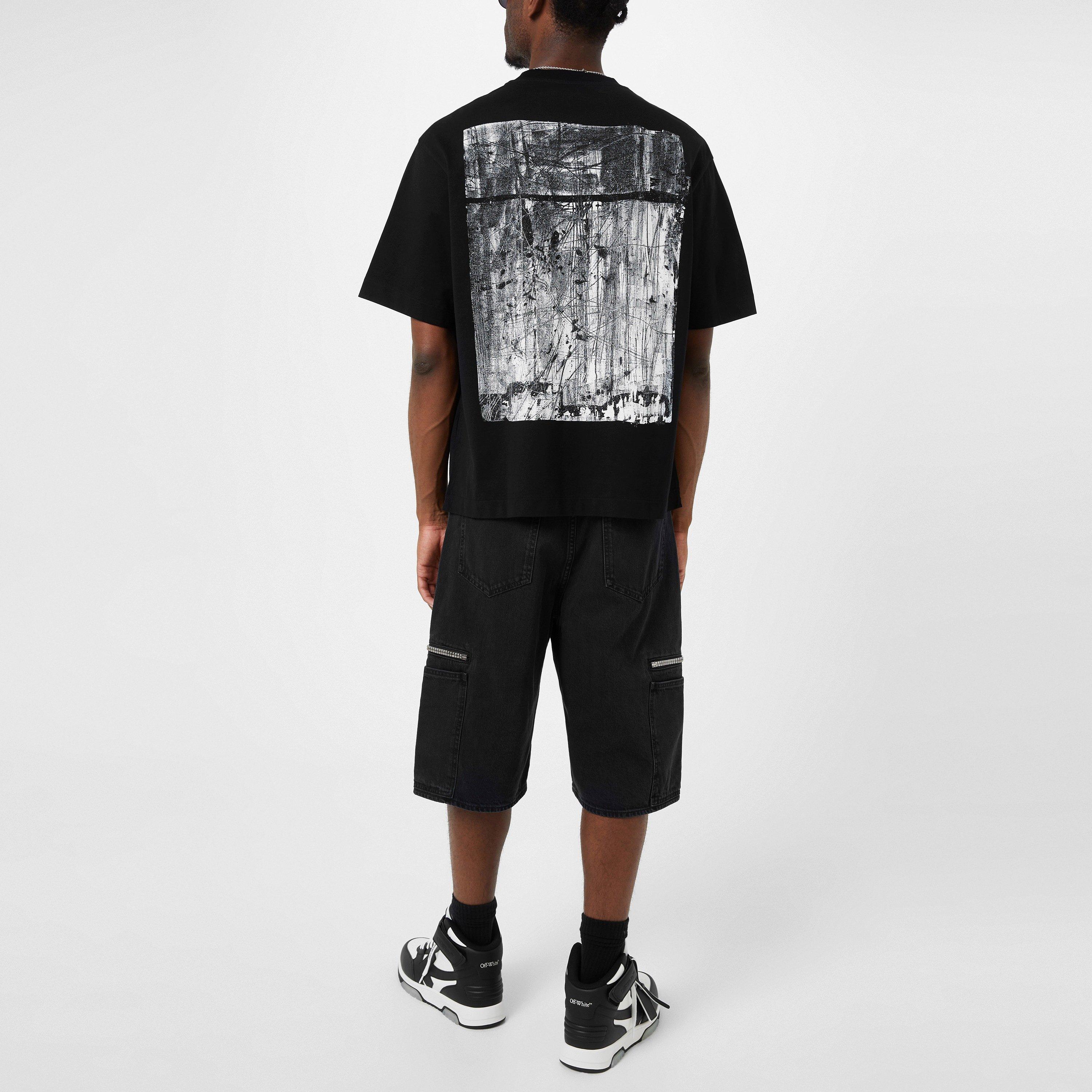 Crna - Off White - Men's Pg Vega Pocket Tee, Chest Pocket T-Shirt - 2