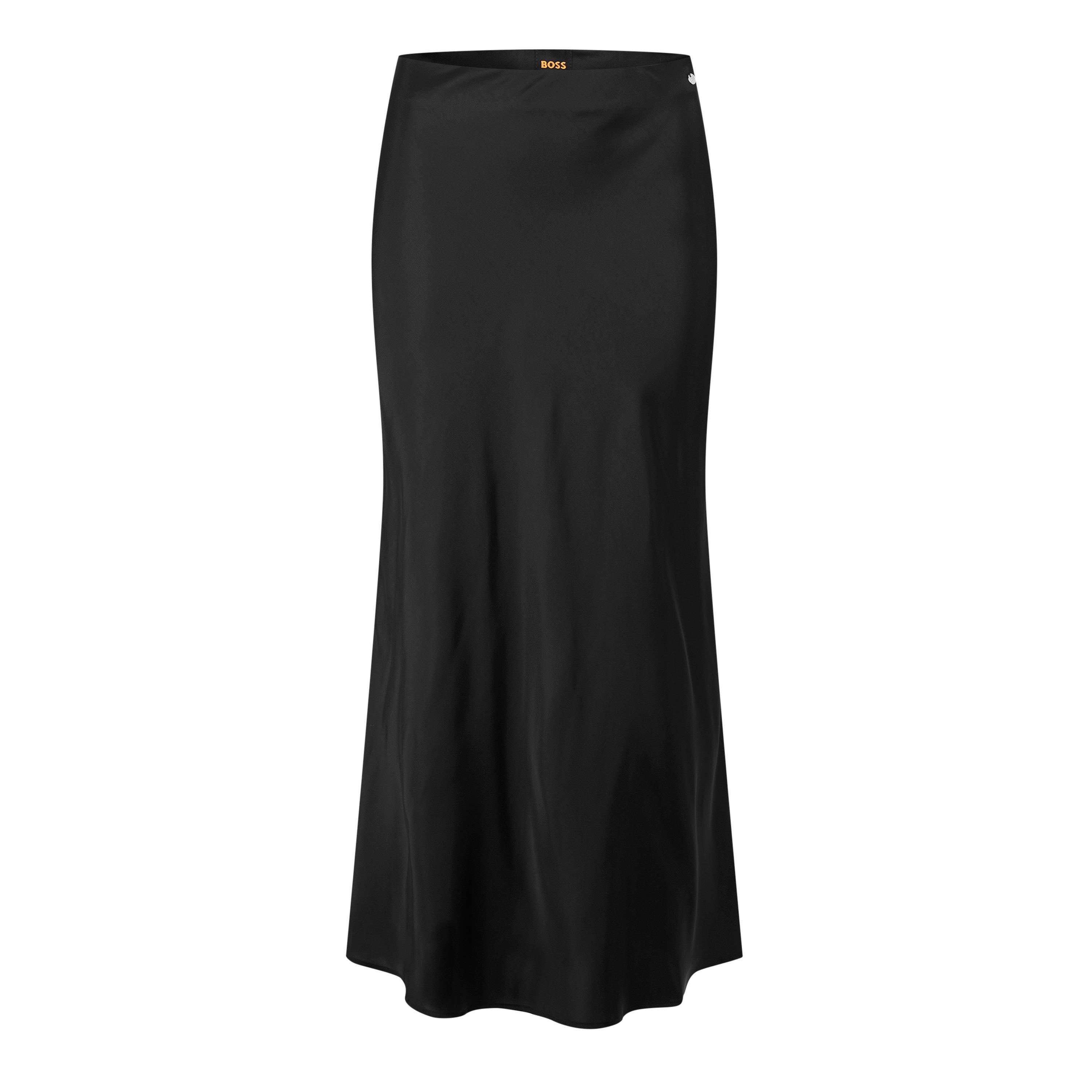 Black - Boss - Women's C Visos Midi Skirt - 5