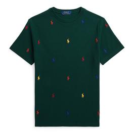 Polo Ralph Lauren All Over Print T Shirt Junior