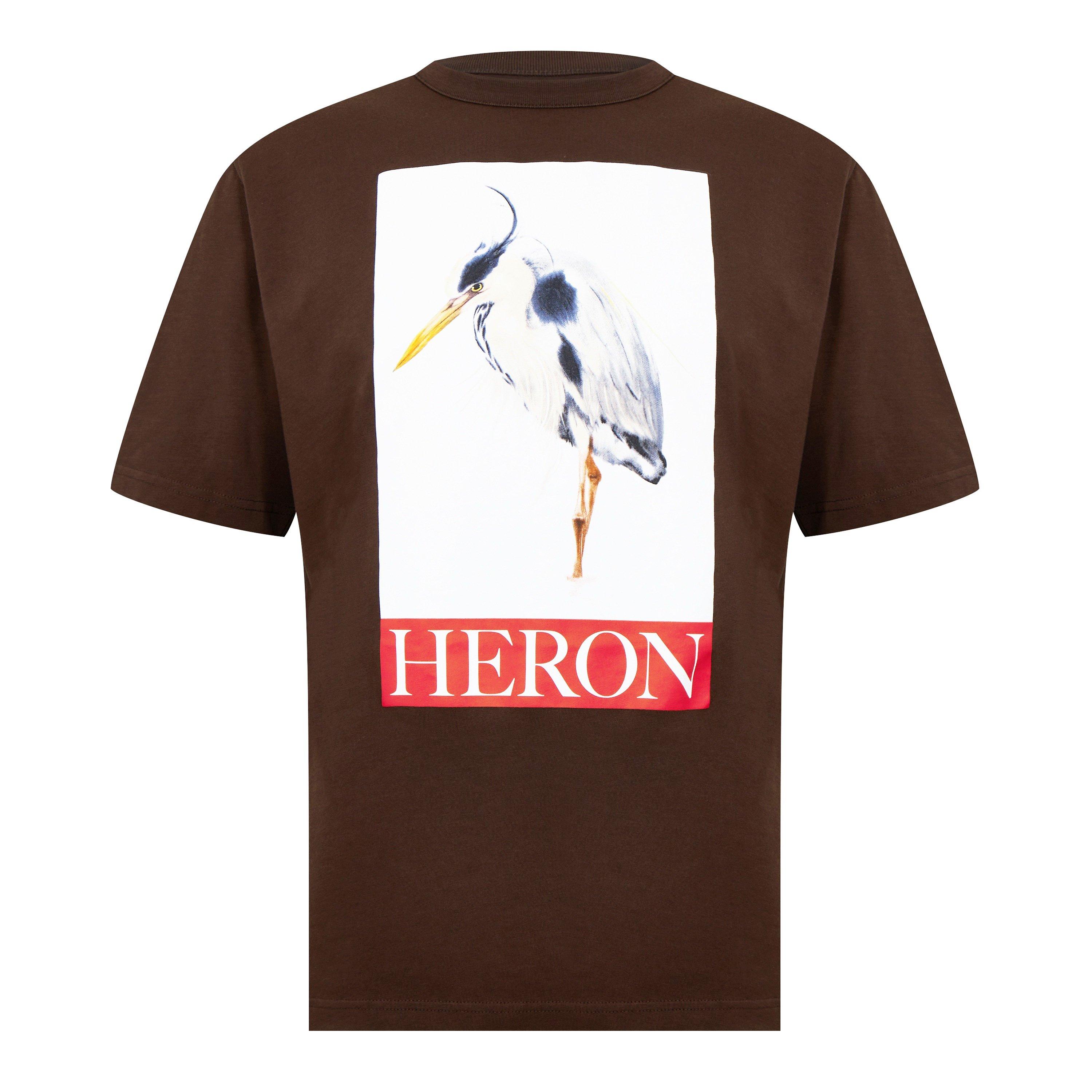 Brown - Heron Preston - Painted T-Shirt - 5