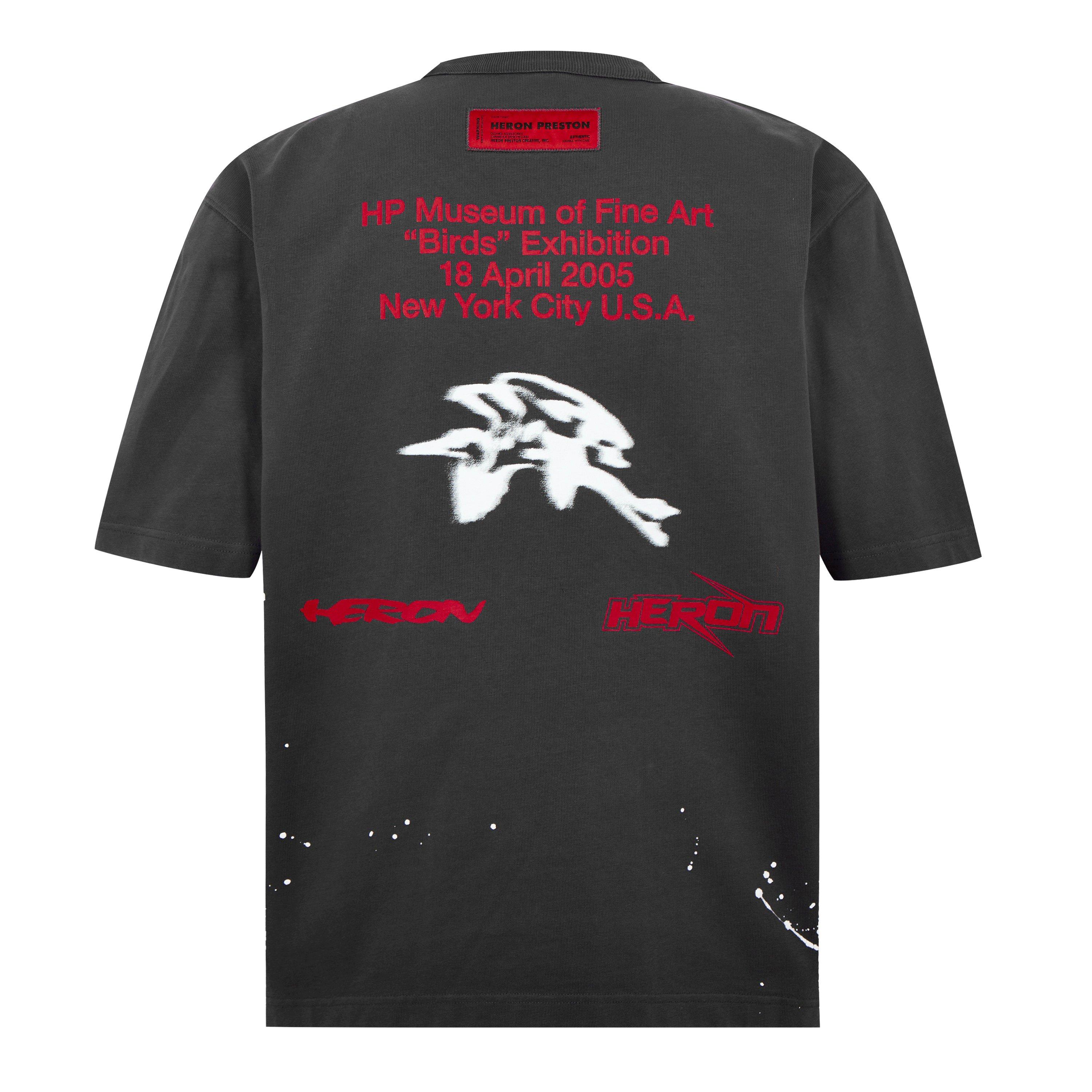Black - Heron Preston - Museum T-Shirt - 2