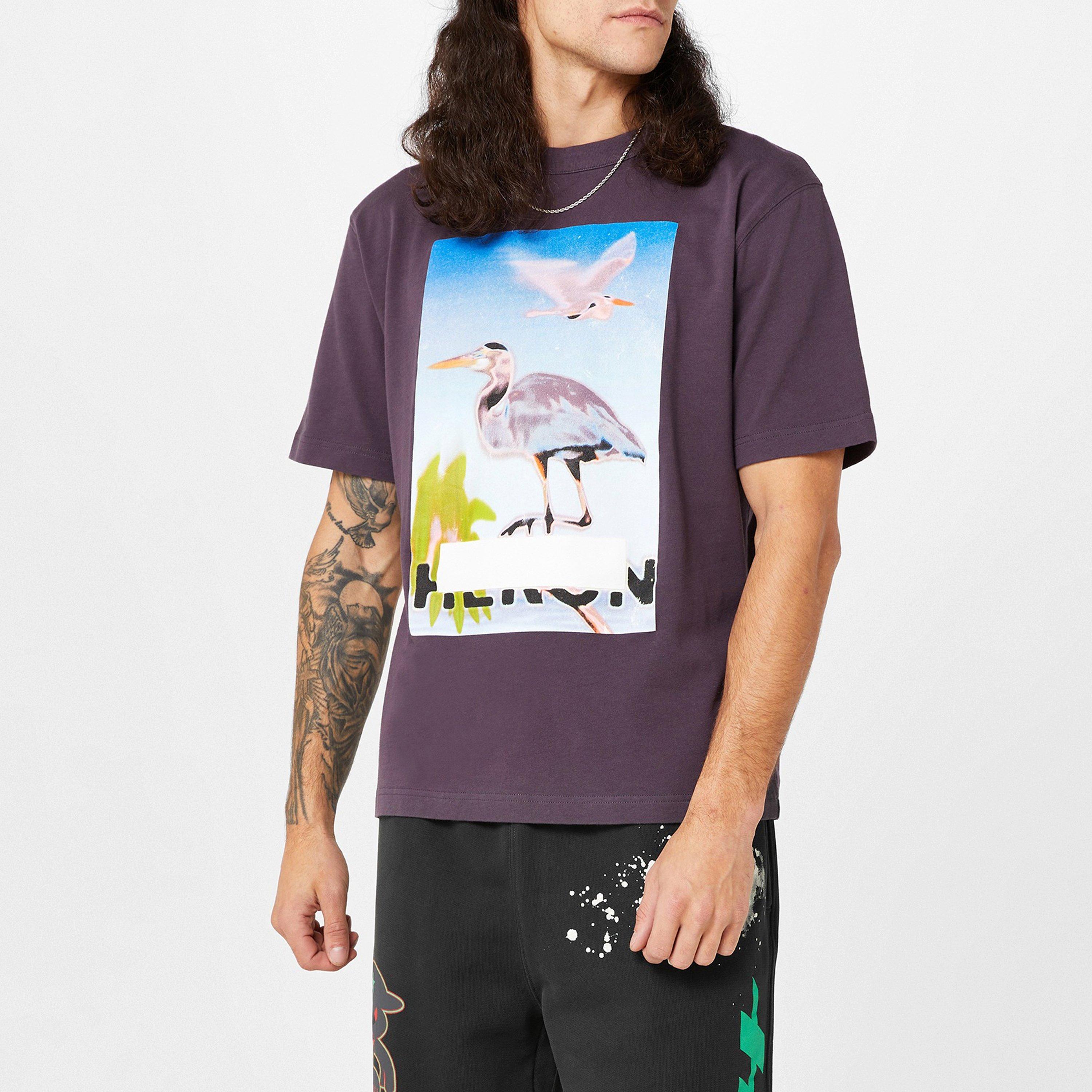 Purple - Heron Preston - Censor Heron T Shirt - 3