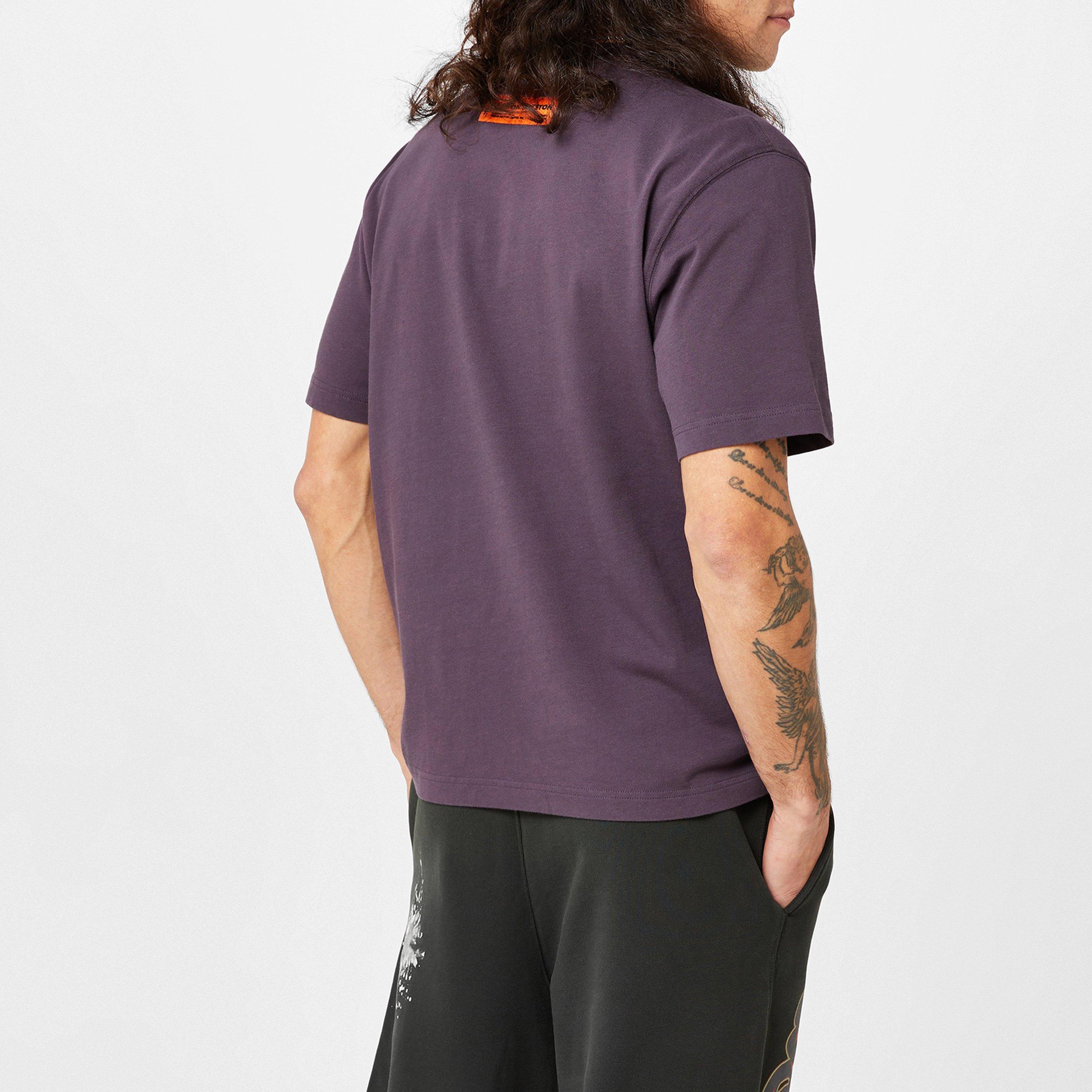 Purple - Heron Preston - Censor Heron T Shirt - 4