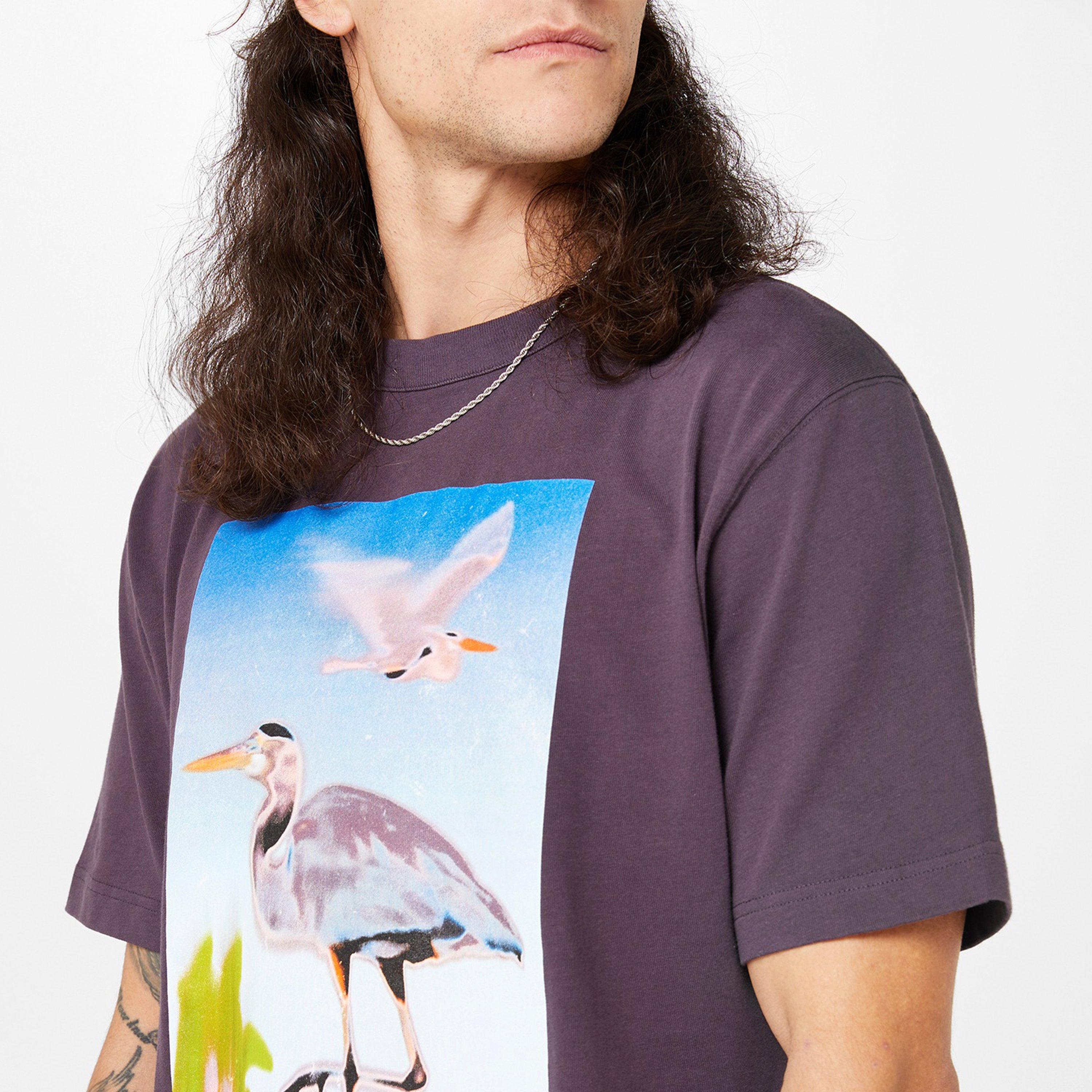 Purple - Heron Preston - Censor Heron T Shirt - 5
