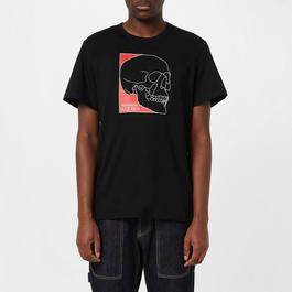 Alexander McQueen Skull Print T Shirt