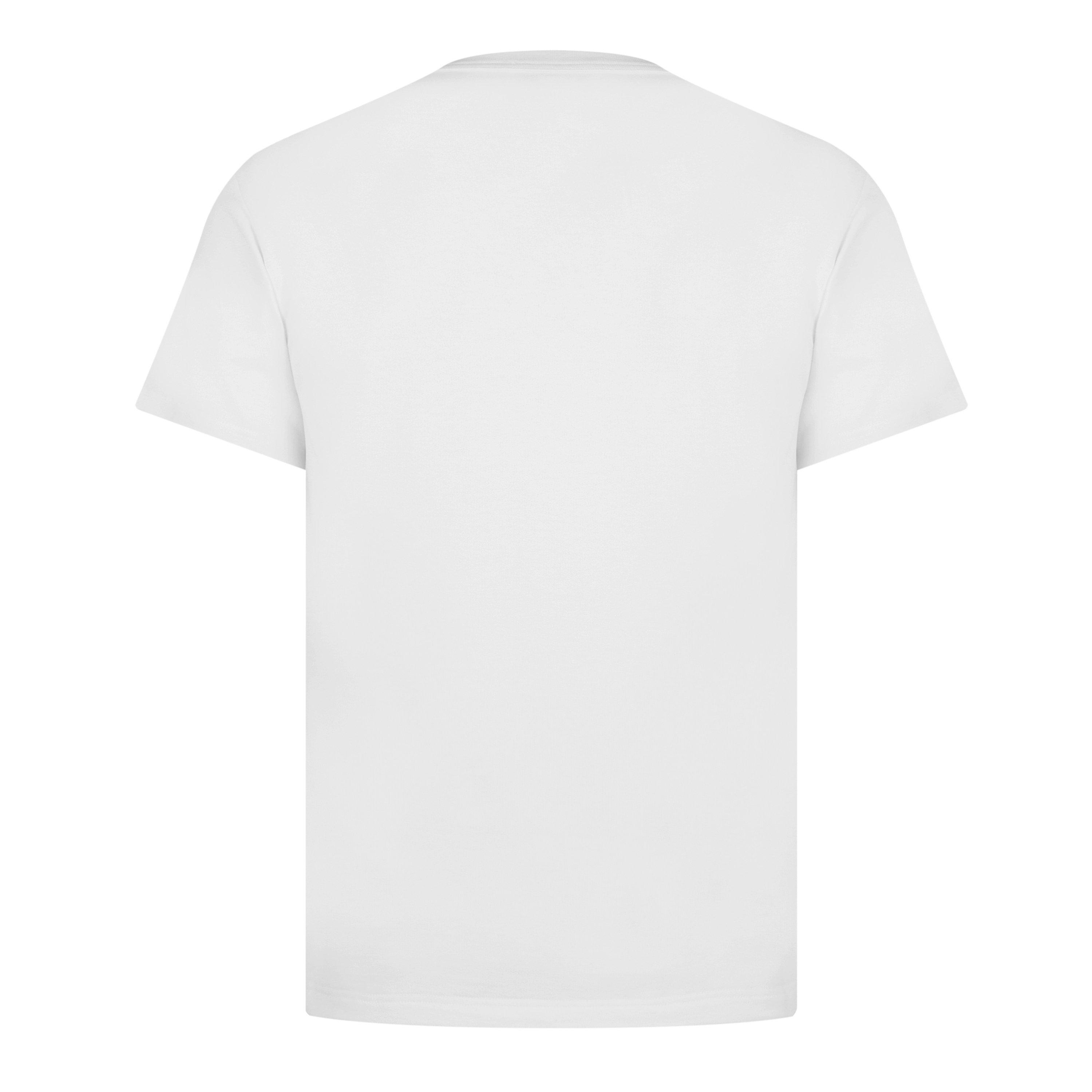 White/Black - Alexander McQueen - Varsity T-Shirt - 6