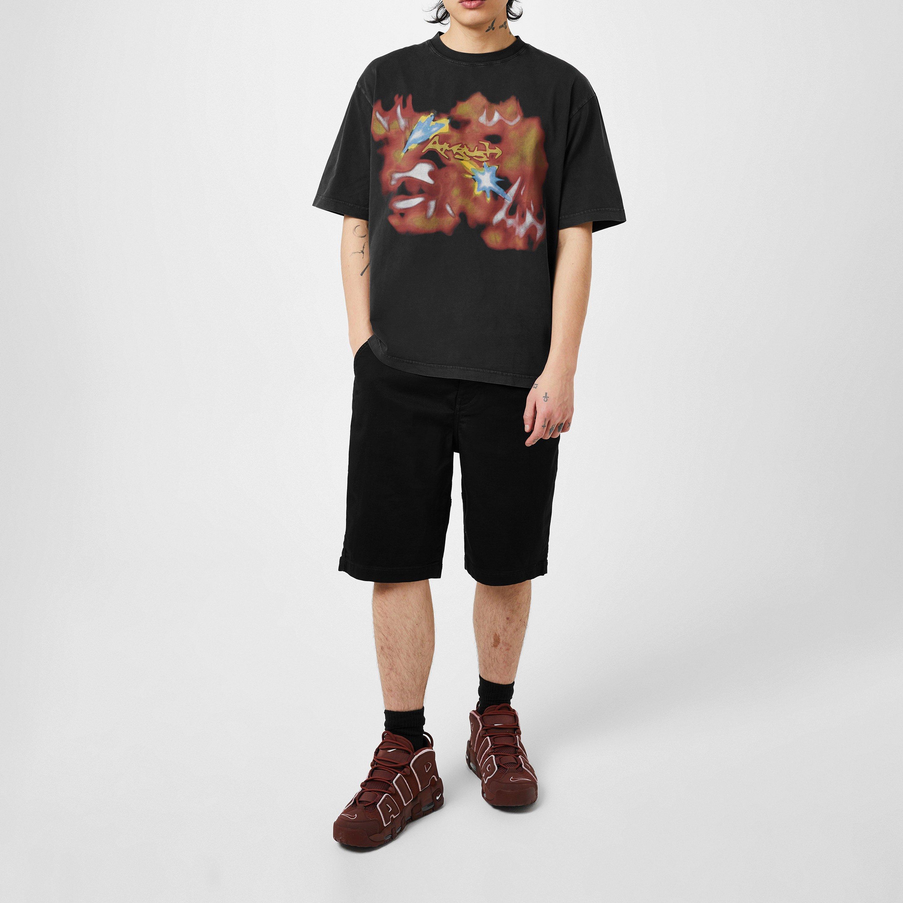 Multi - Ambush - Men's Abstract Graphic Regular Fit T-Shirt - 2
