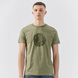 Pretty Green PG Gillespi Logo T Sn99