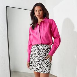 Adam Lippes floral-print cotton shirt ISAWITFIRST Printed Woven Mini Skirt