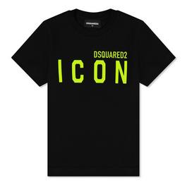 DSquared2 Children'S Fluorescent Icon T Shirt