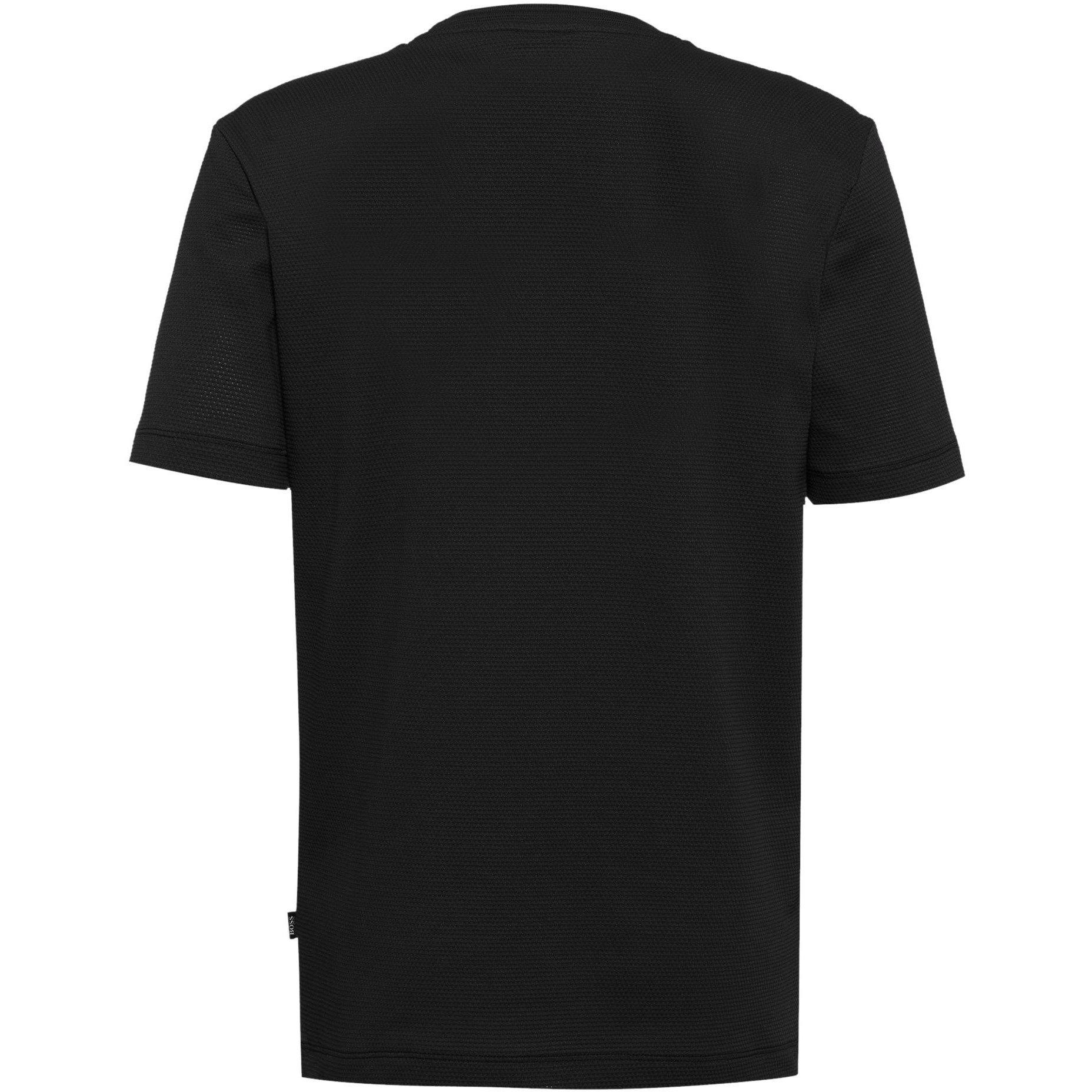 Black - Boss - Men's HBB Tiburt 240 Bubble Structure T-shirt - 6