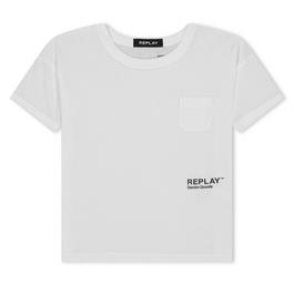 Replay Logo Tee Jn32