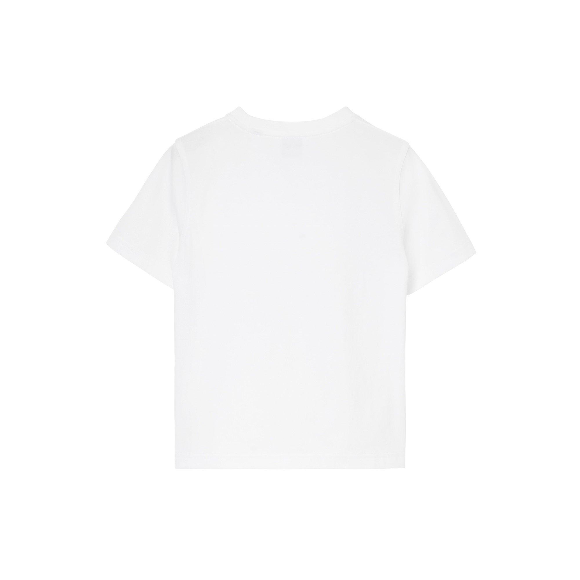 Wht/Gry A1464 - Burberry - Cedar Thomas Bear T-Shirt Unisex - 2