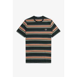 Fred Perry Stripe T Shirt Sn32