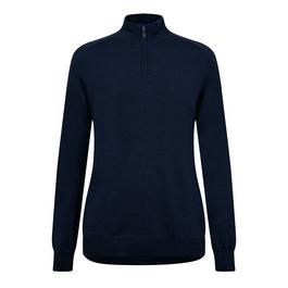 Lyle and Scott Quarter Zip Fleece Top