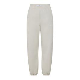 Off White Women's Closed Hem Jersey Jogging Bottoms