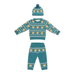 Hello World HelloW Fox Knitted Clothing Set Babies