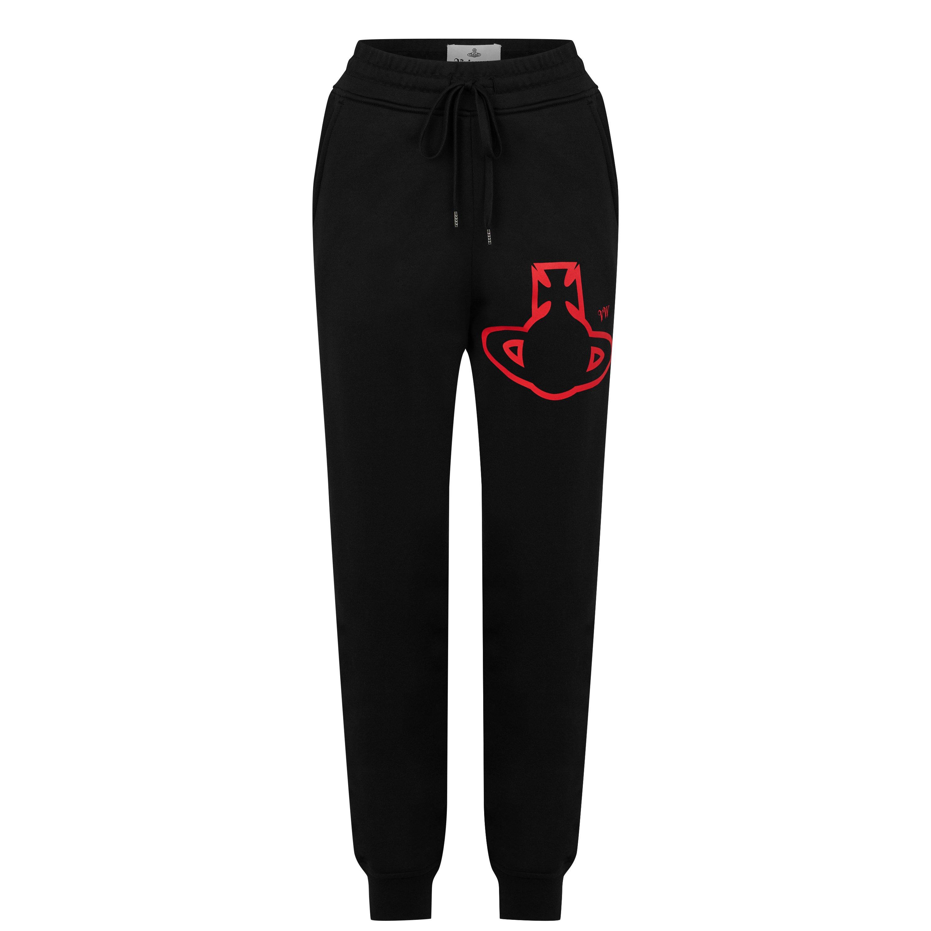Black N401 - Vivienne Westwood - Classic Orb Jogging Bottoms - 5