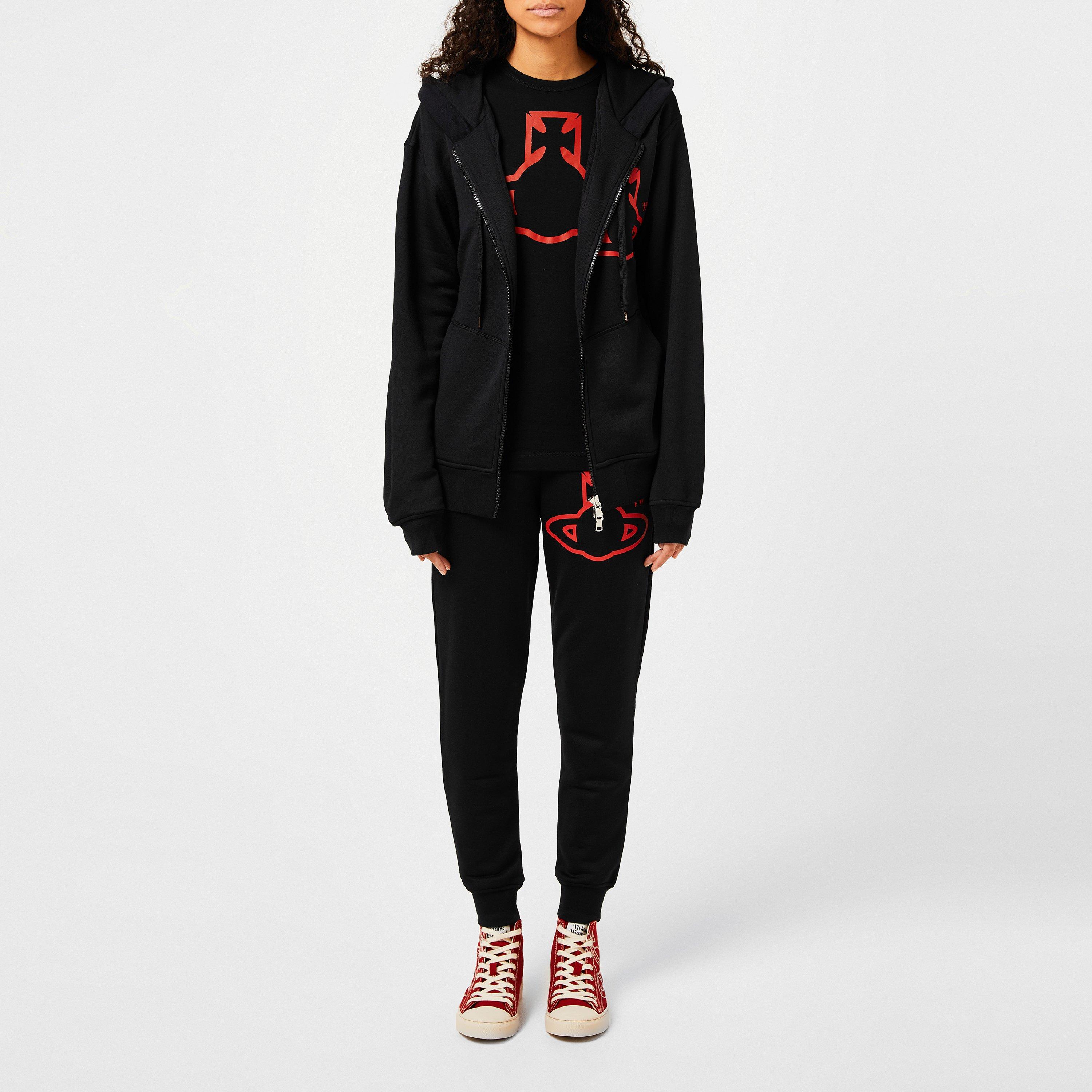 Black N401 - Vivienne Westwood - Classic Orb Jogging Bottoms - 4