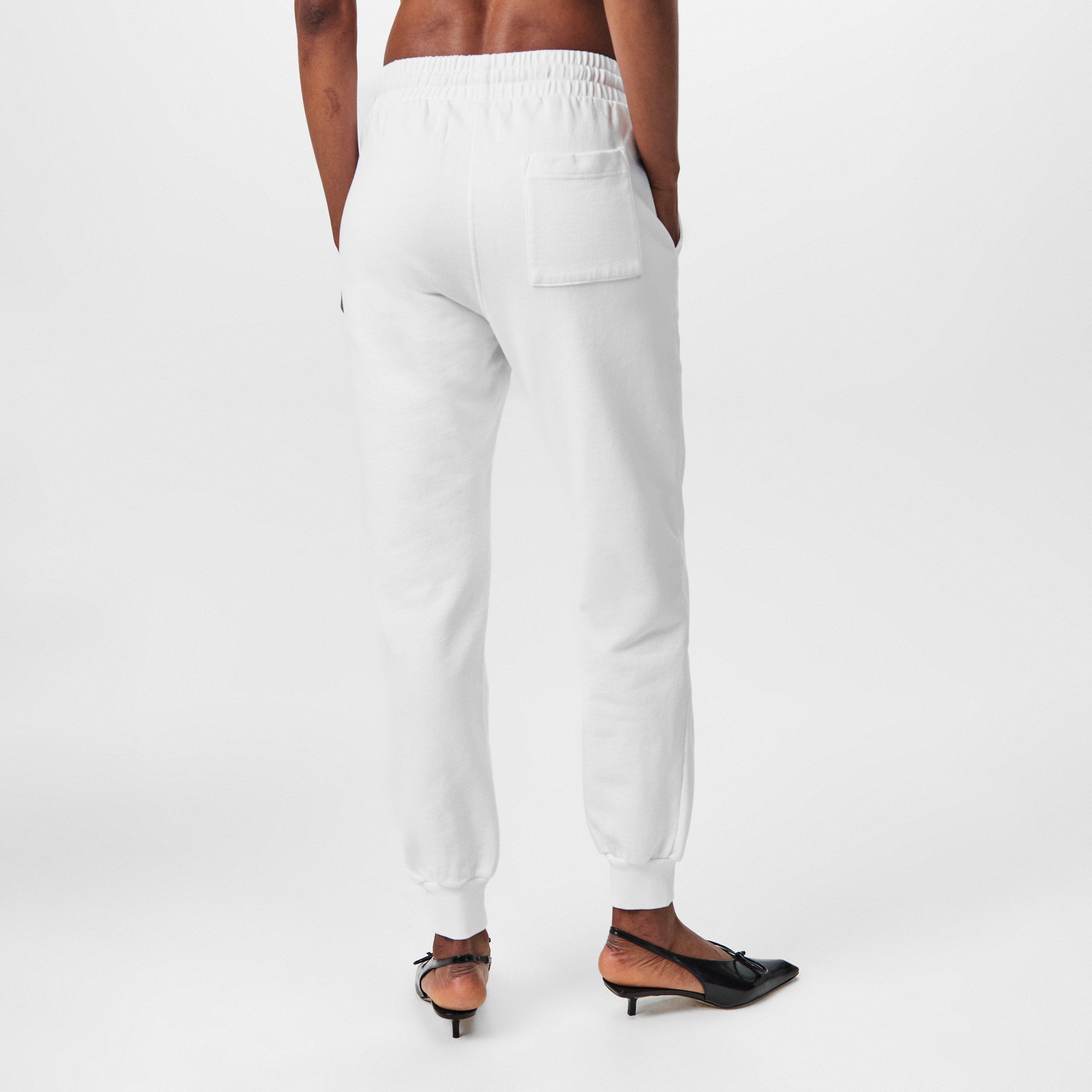 White - Casablanca - Women's Casa Closed Hem Jersey Joggers - 4