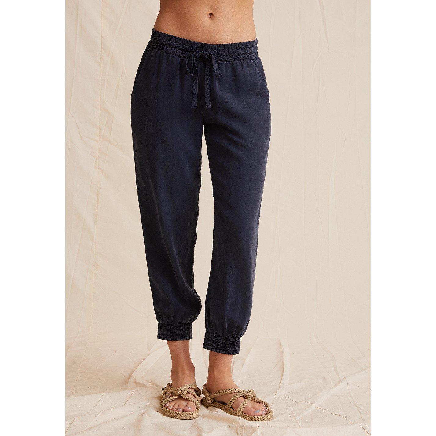 Endless Sea - Bella Dahl - Women's Easy Closed Hem Jersey Joggers - 2