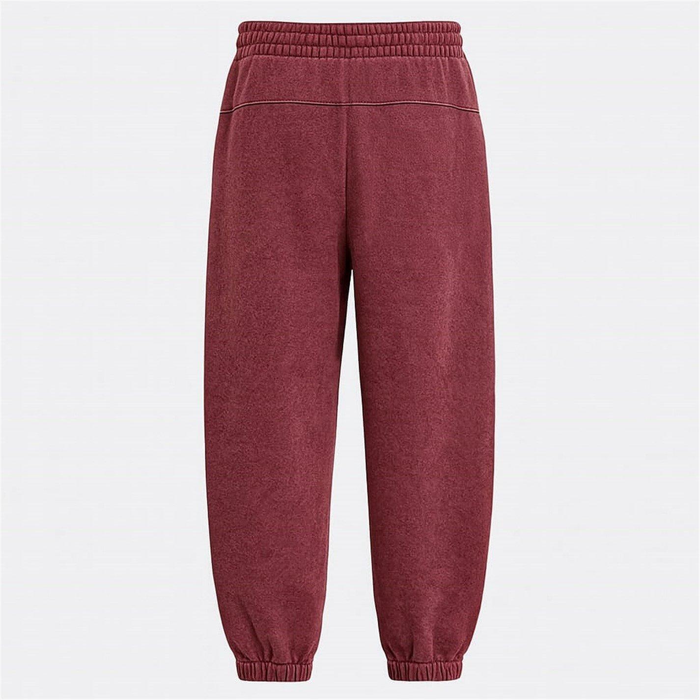Burgundy - I Saw It First - Acid Wash Jogger - 2
