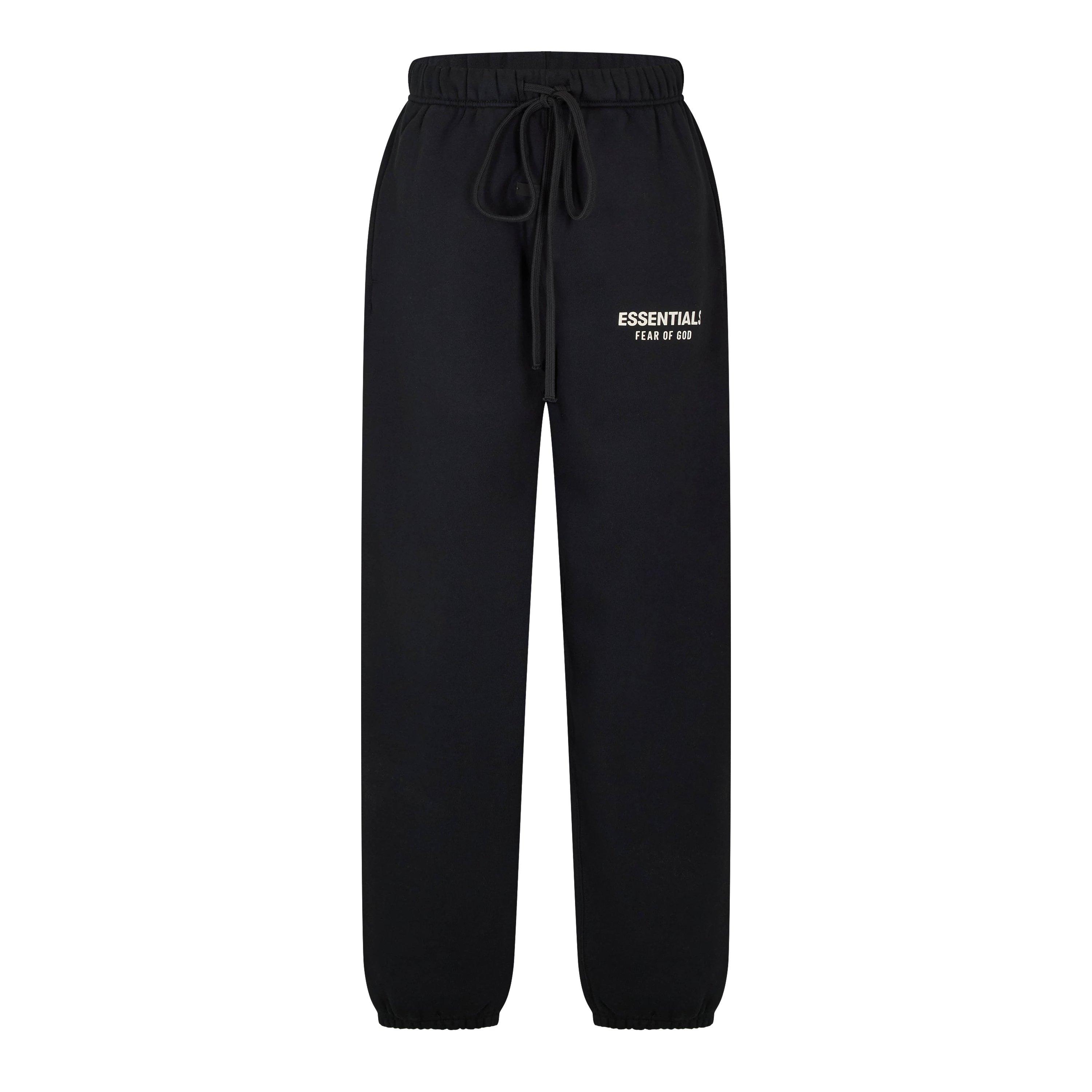 Black - Fear Of God Essentials - Women's Closed Hem Fleece Joggers - 1