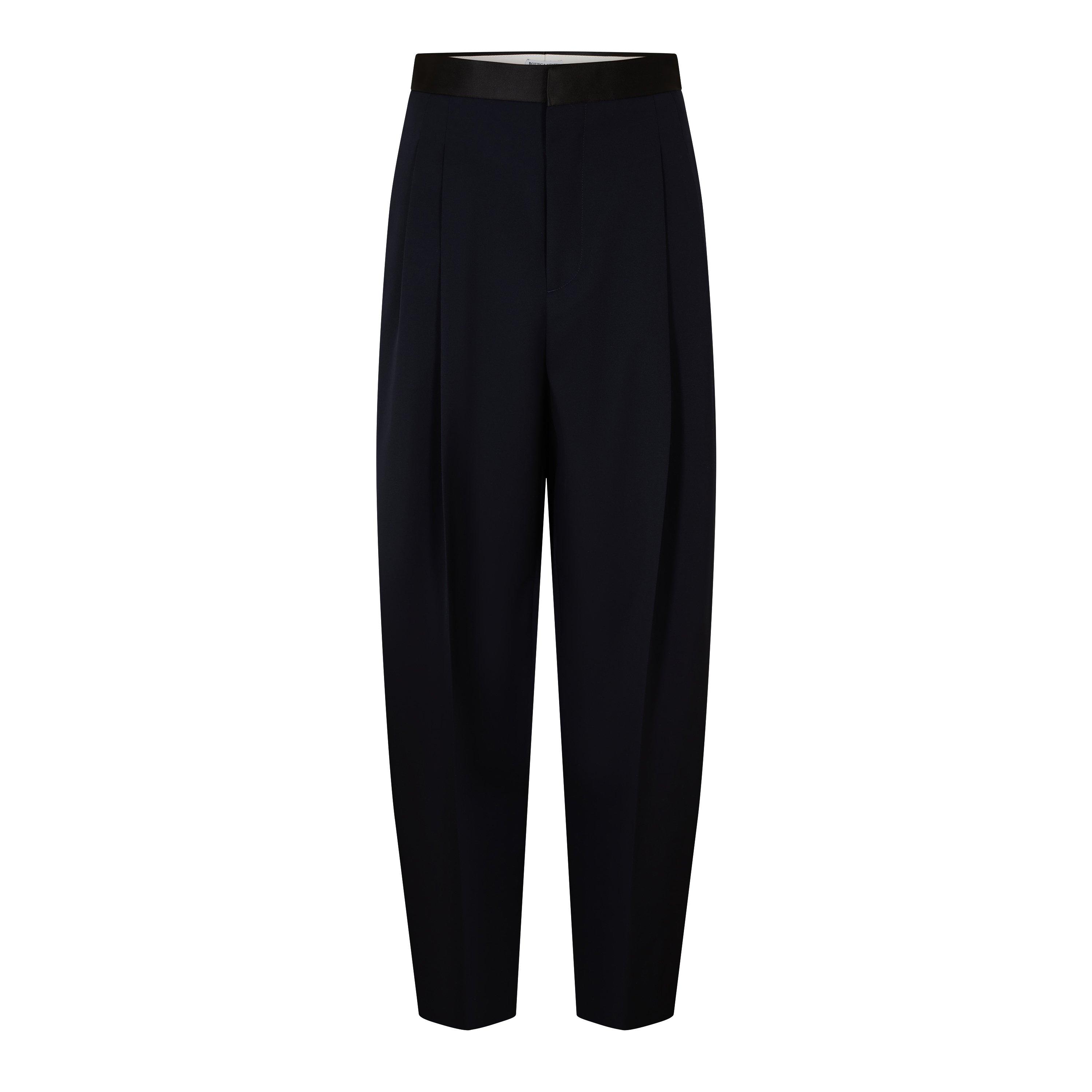 Bottega Veneta Women's Suit Trousers - Midnight Blue - Size 8 (40)