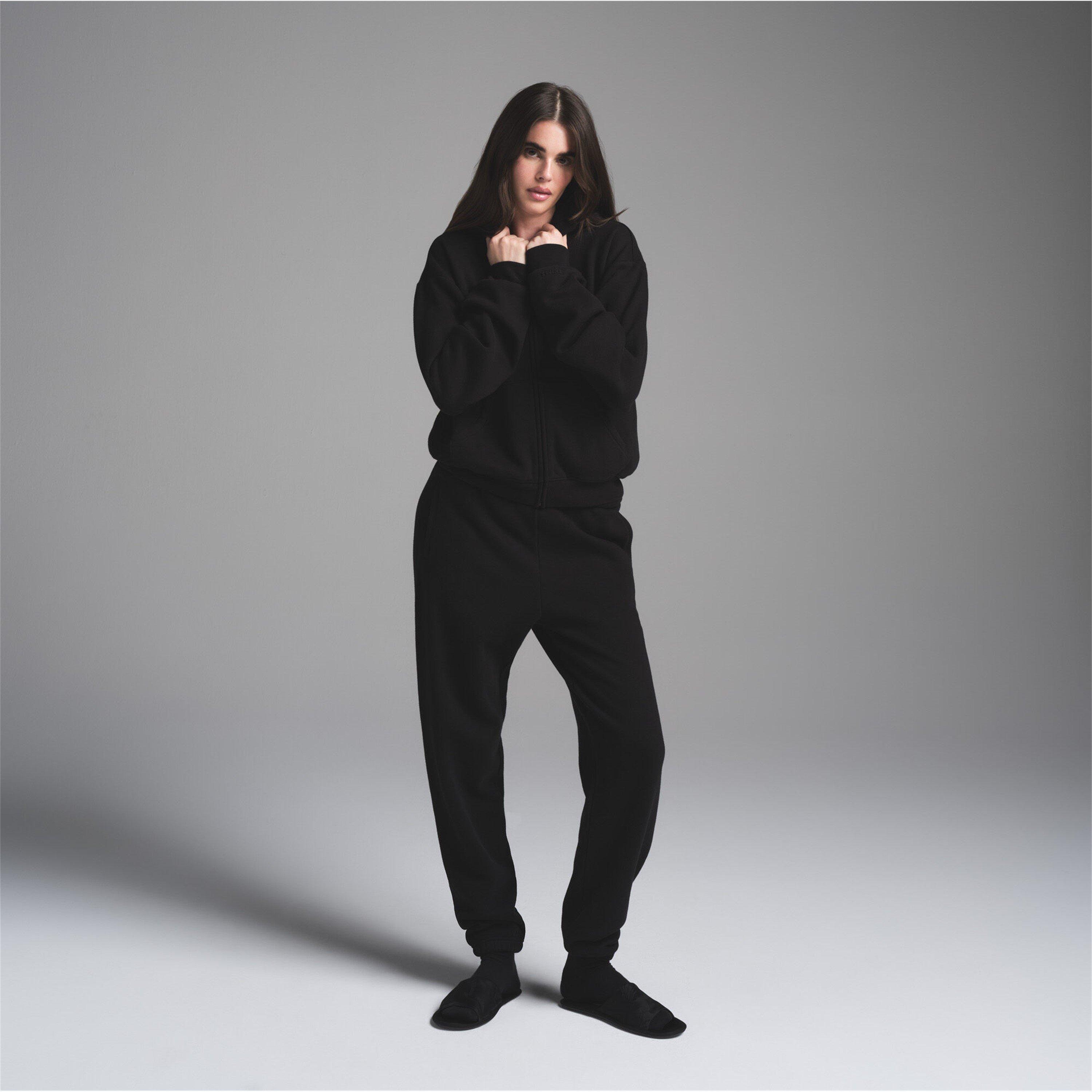 Onyx - SKIMS - Womens Cotton Fleece Classic Joggers - 2
