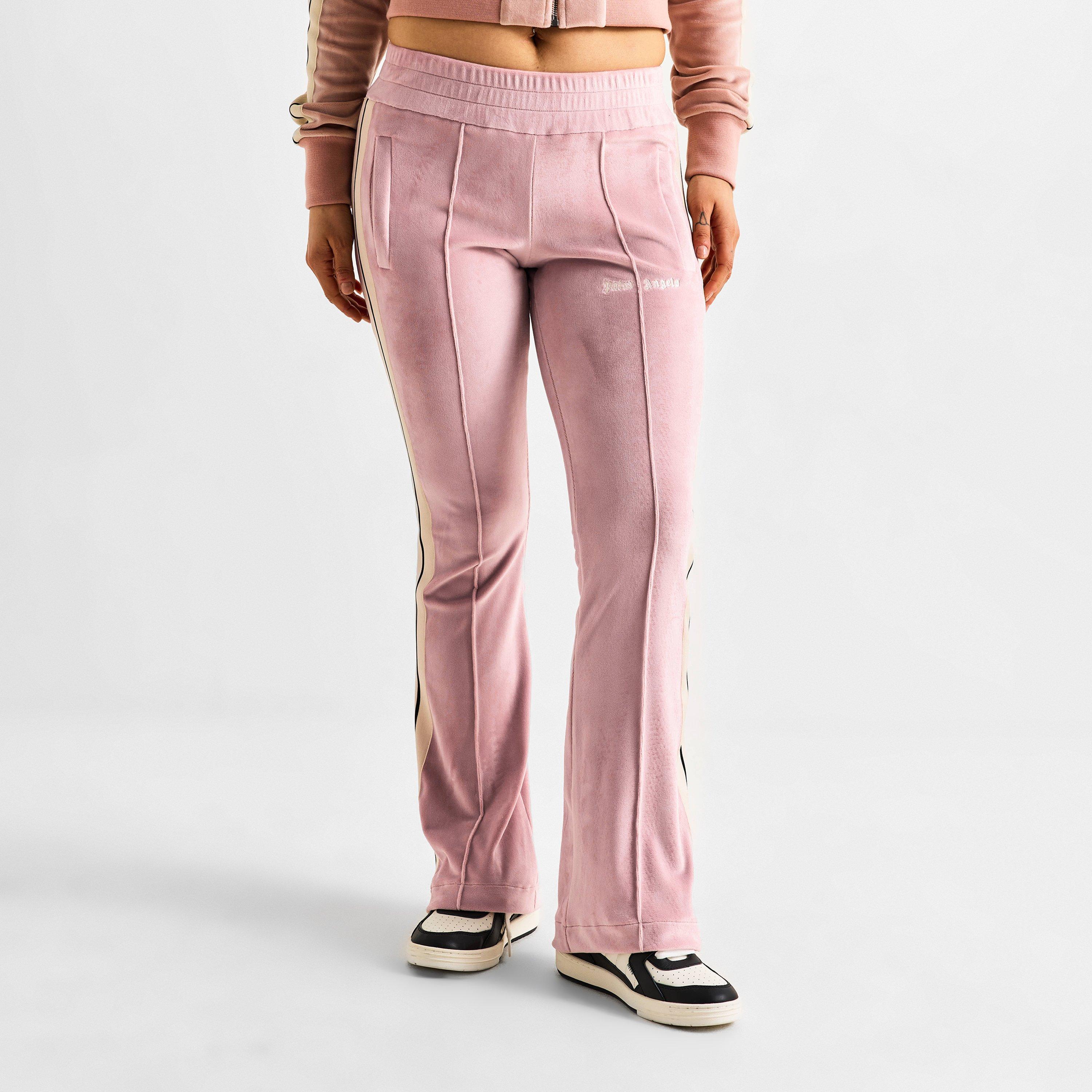Pink - Palm Angels - Women's Closed Hem Jersey Jogging Bottoms - 3