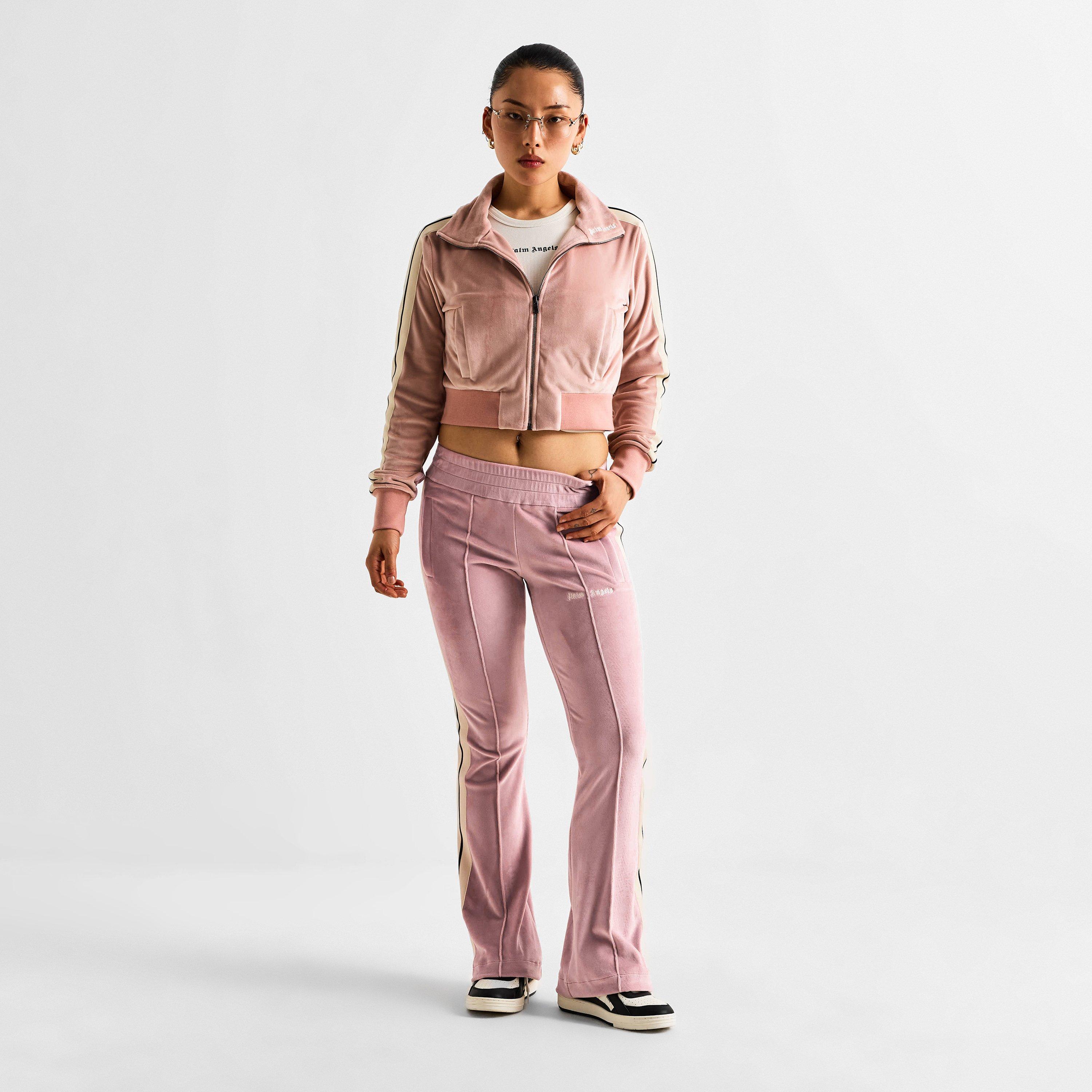 Pink - Palm Angels - Women's Closed Hem Jersey Jogging Bottoms - 6