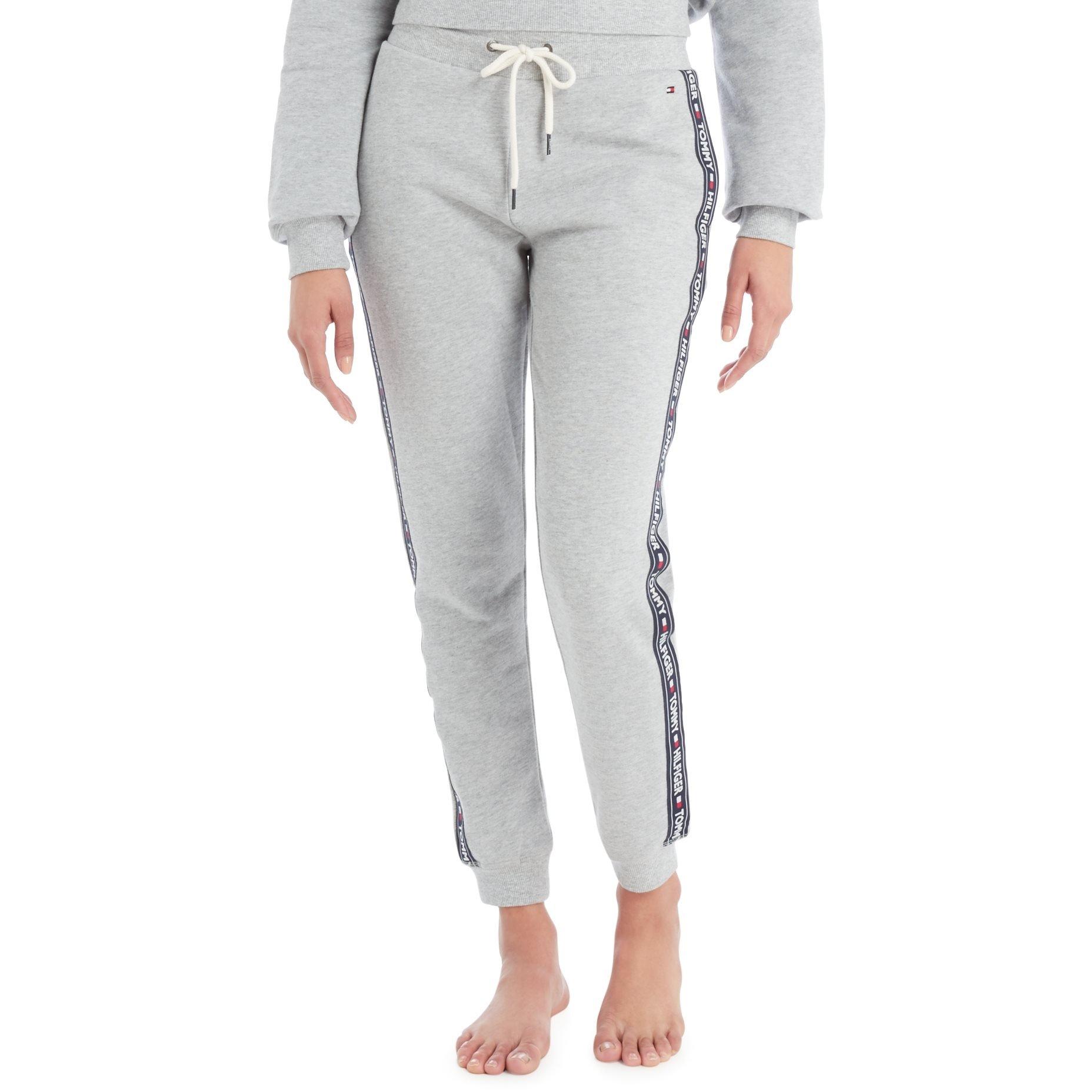Grey Hthr 004 - Tommy Hilfiger - Tape Jogging Pants - 2