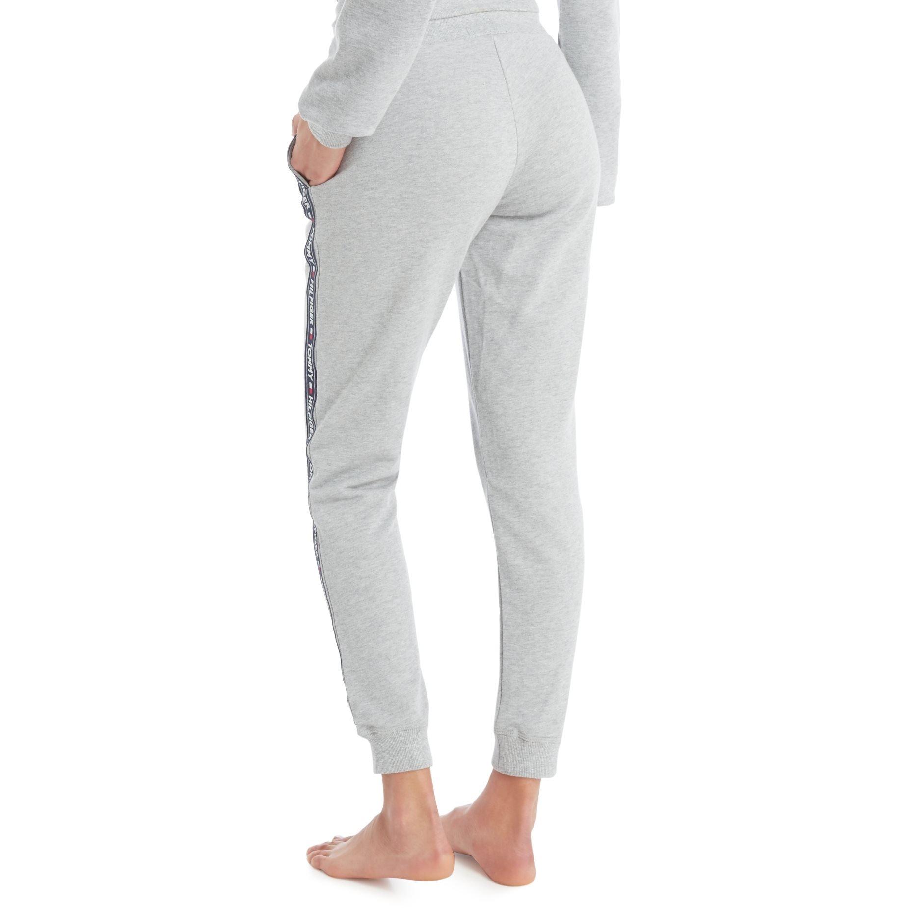 Grey Hthr 004 - Tommy Hilfiger - Tape Jogging Pants - 3