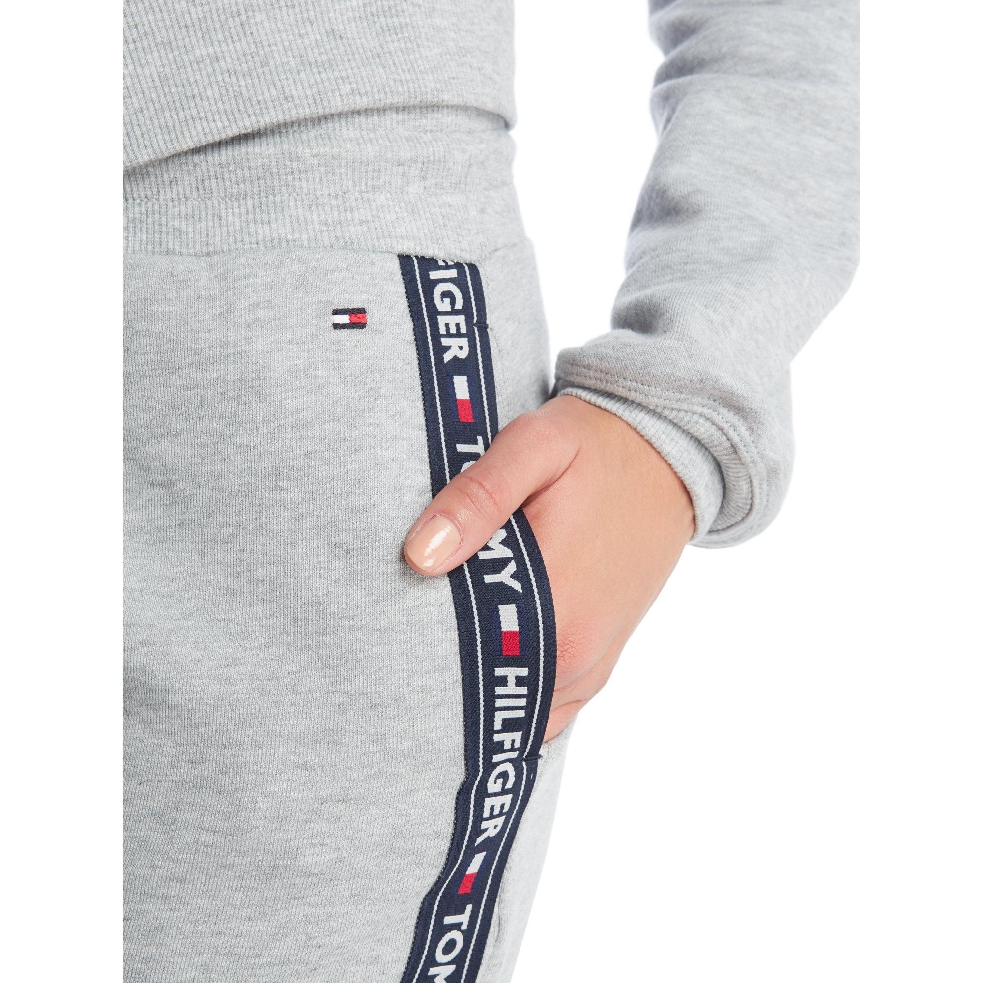 Grey Hthr 004 - Tommy Hilfiger - Tape Jogging Pants - 4