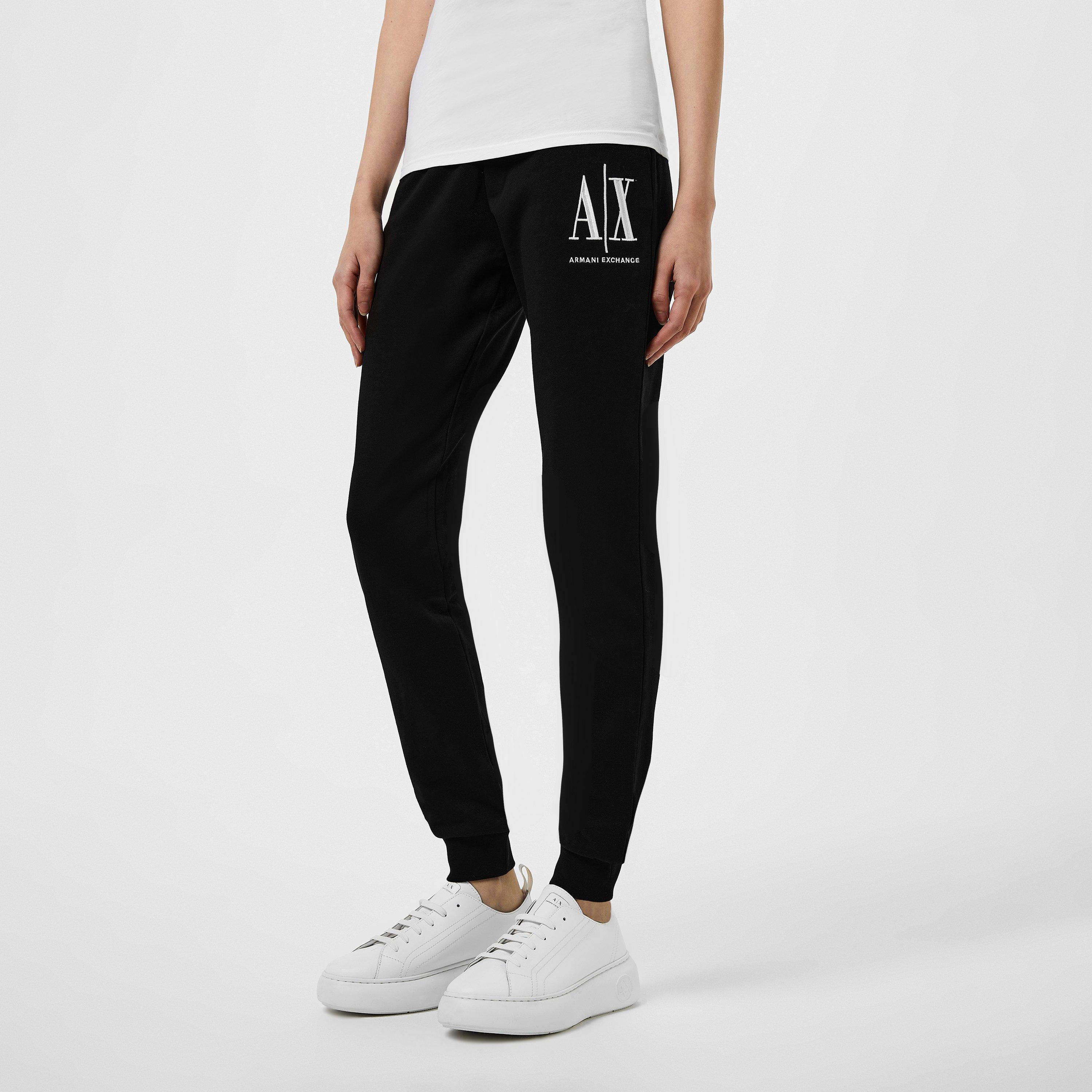 Black 1200 - Armani Exchange - Logo Jogging Bottoms - 4