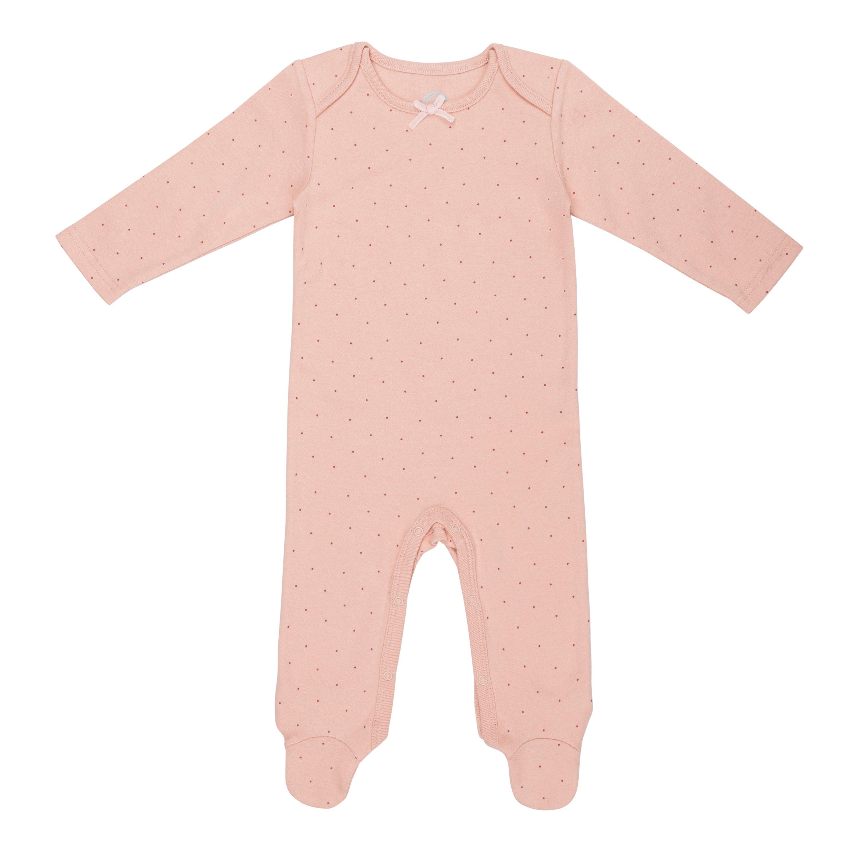 Blanco/Rosa - Hello World - 3 Pack Sleepsuits Babies - 6