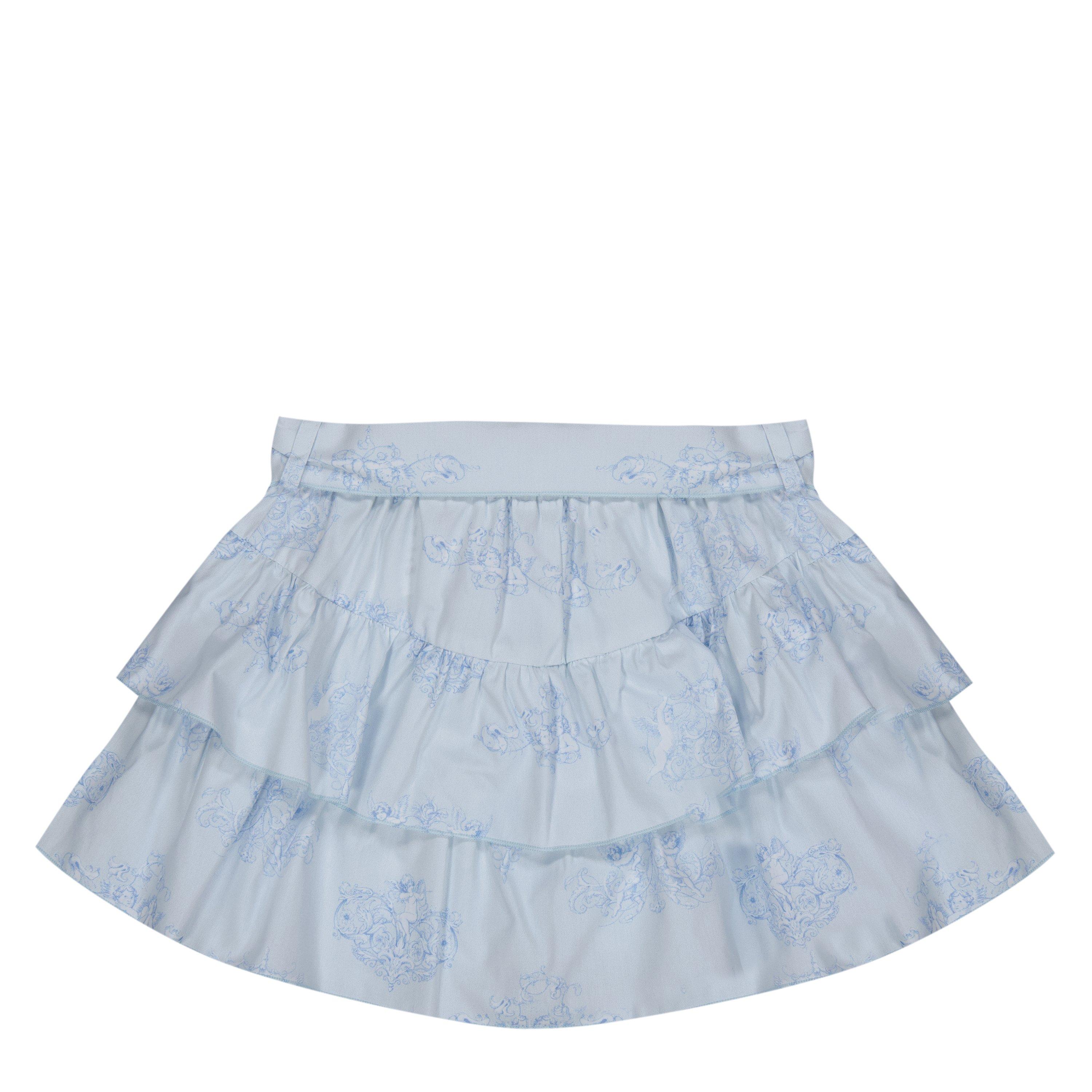 Blue - Phi - Kids' Angels Jersey Skirts - 2