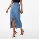 G-Star D-Staq Slim fit jeans met 5 zakken in lightwash - Jack Wills - JW Denim Midi Skirt Ld34 - 1