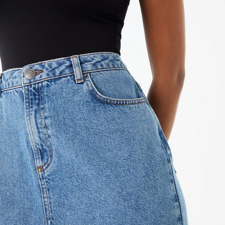 G-Star D-Staq Slim fit jeans met 5 zakken in lightwash - Jack Wills - JW Denim Midi Skirt Ld34 - 3