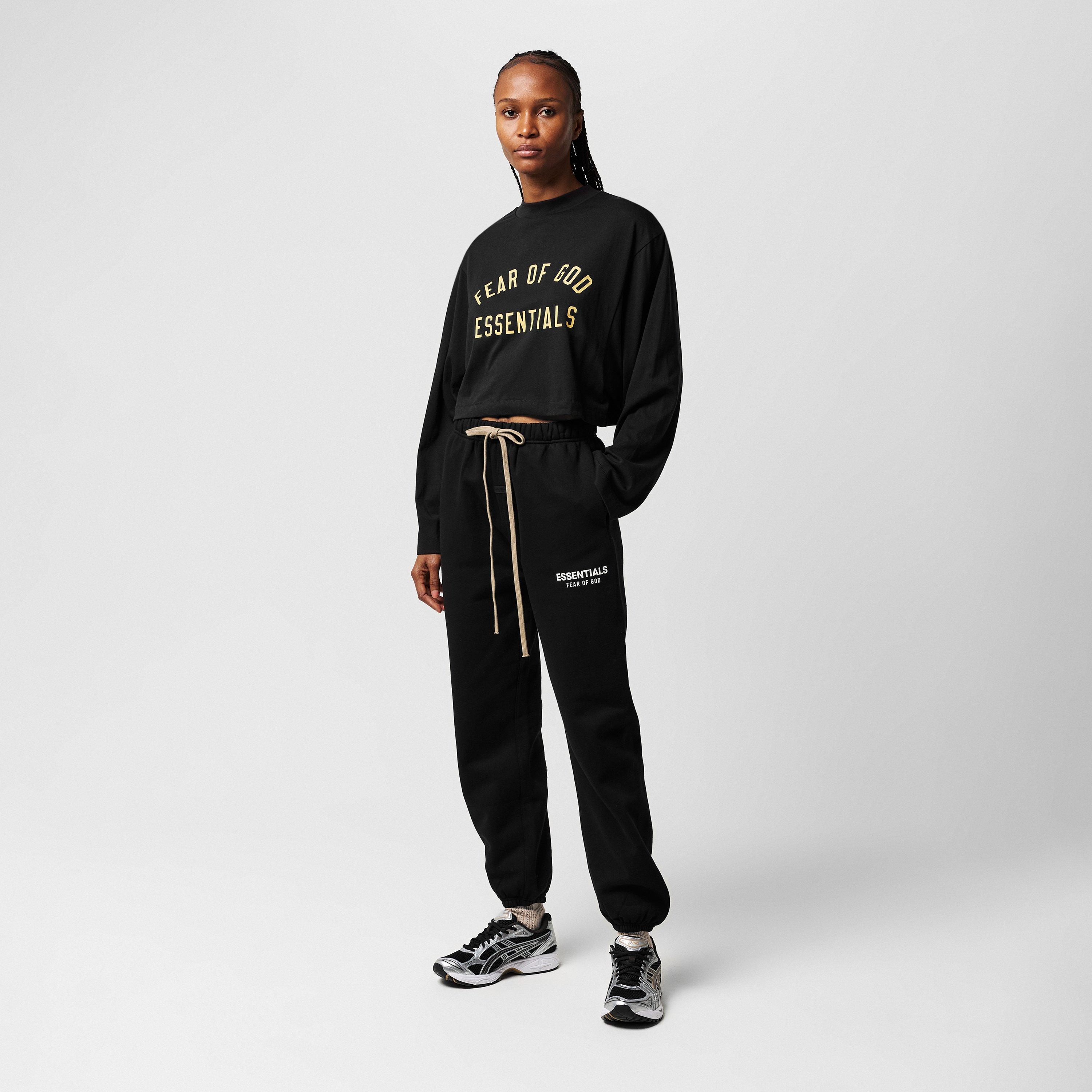 Black - Fear Of God Essentials - 380 Gsm Logo Joggers - 6
