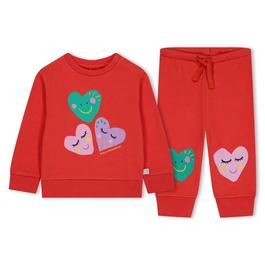 Stella McCartney Multicolour Hearts Tracksuit Set